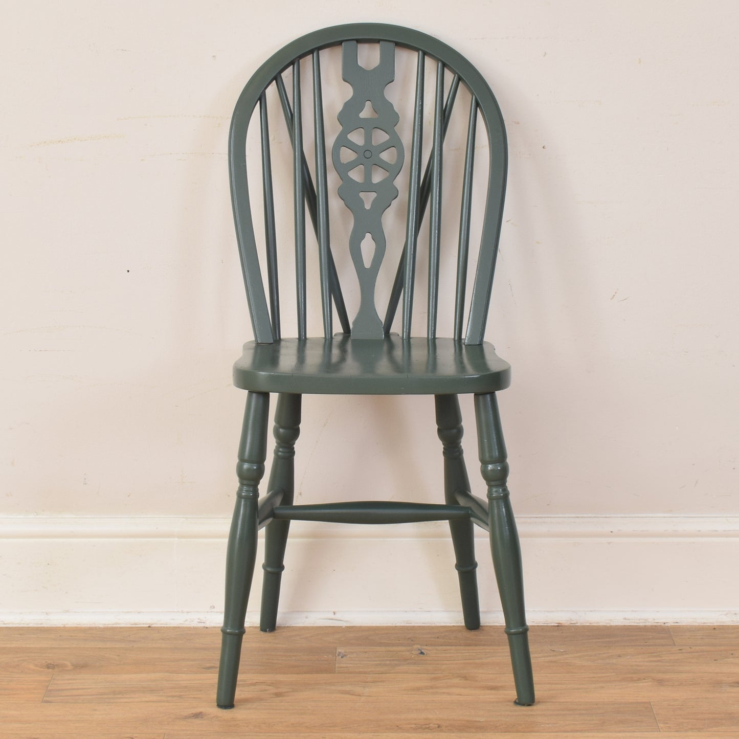 Painted Table And Four Chairs