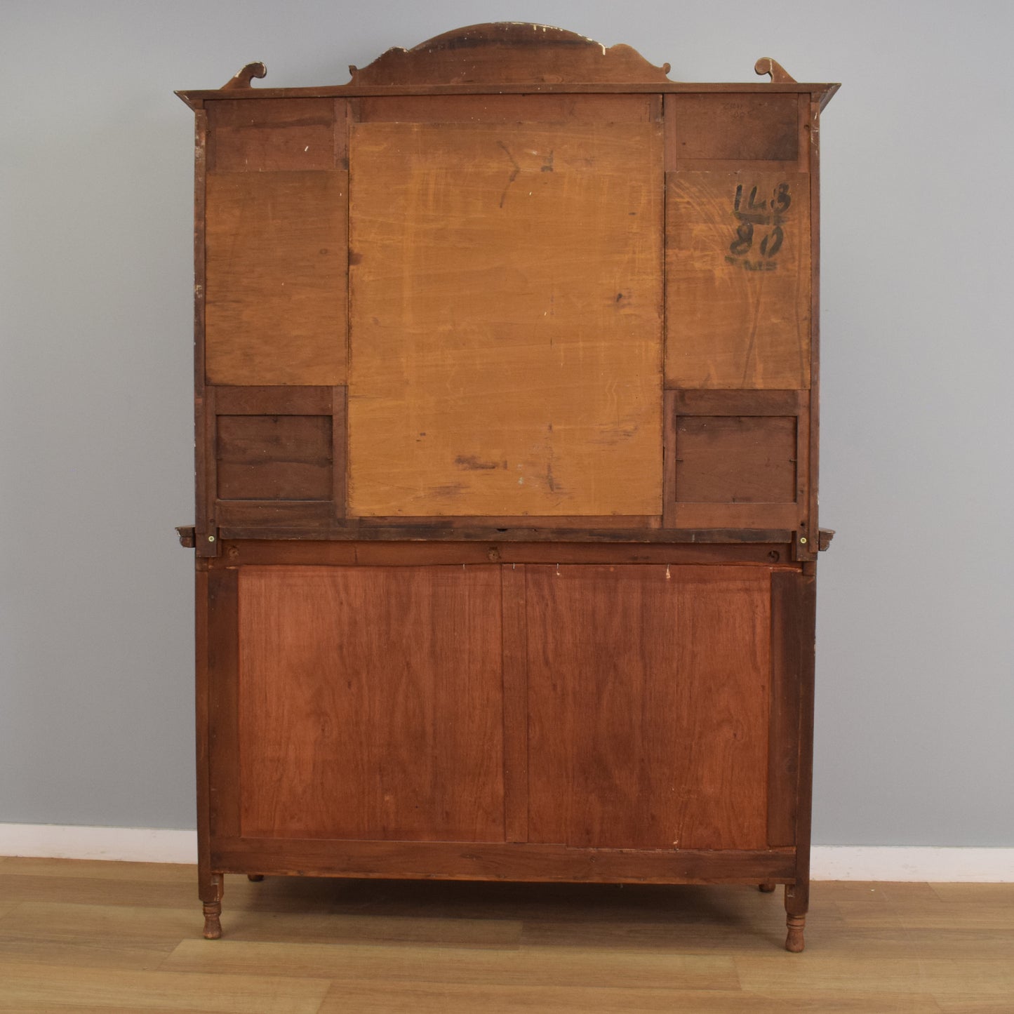 Walnut Mirror-back Sideboard