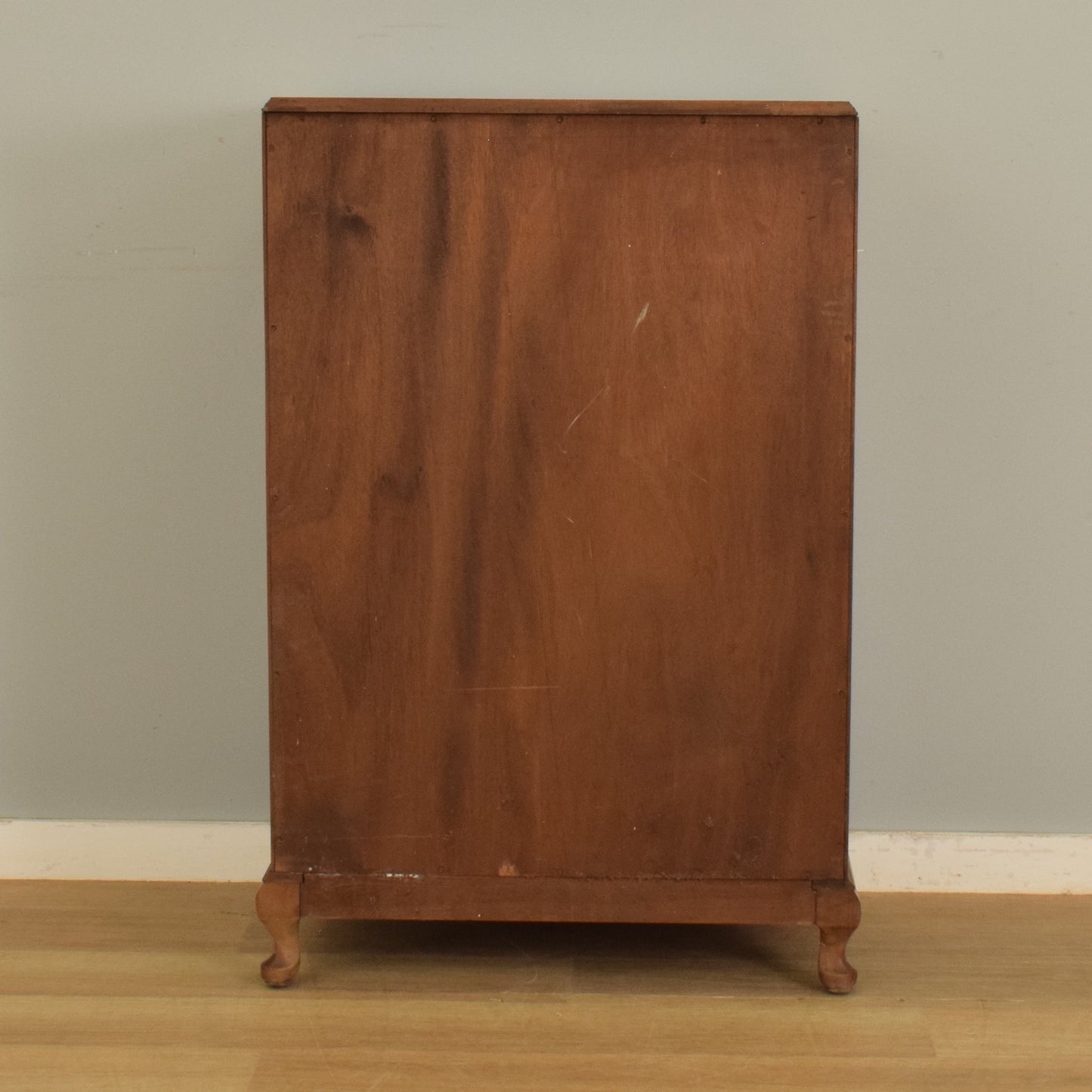 Mahogany and Walnut Chest of Drawers