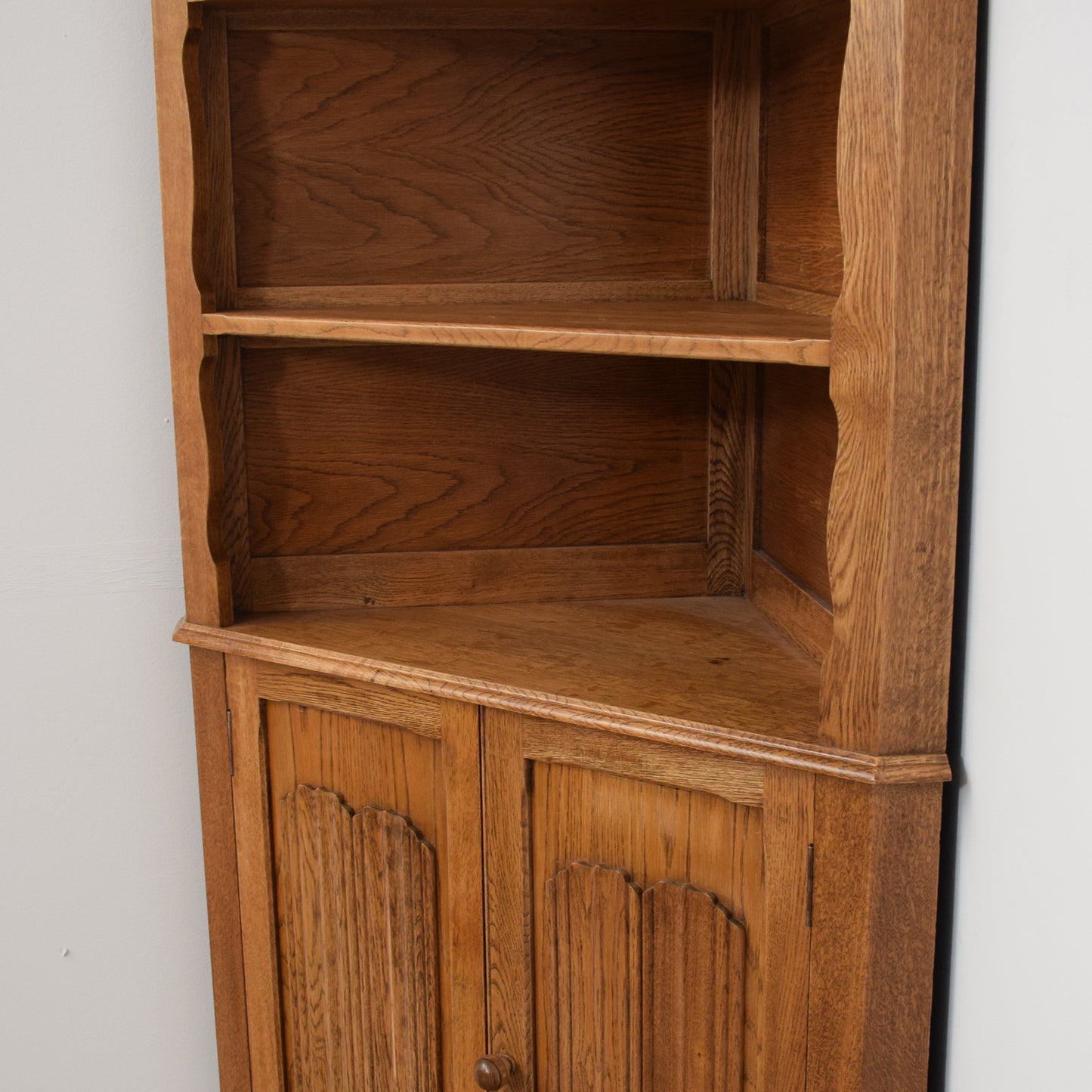 Restored Oak Corner Unit