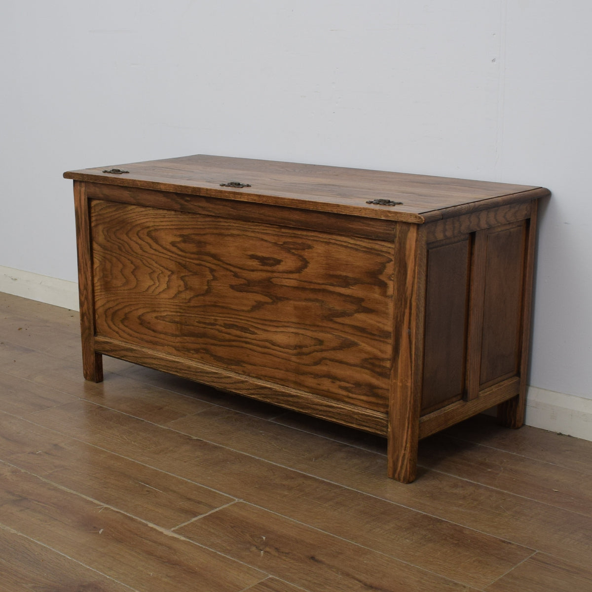 Restored Oak Blanket Box