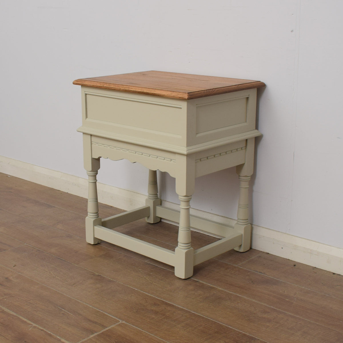 Restored Painted Side Table