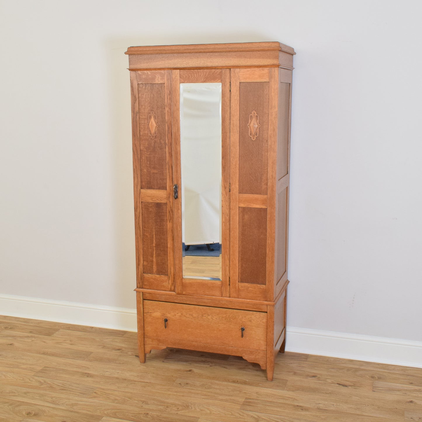 Restored Oak Hallrobe