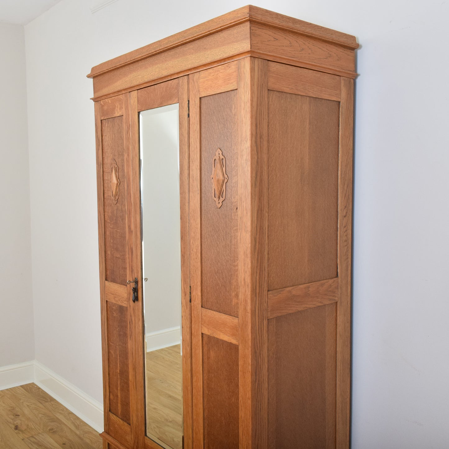 Restored Oak Hallrobe
