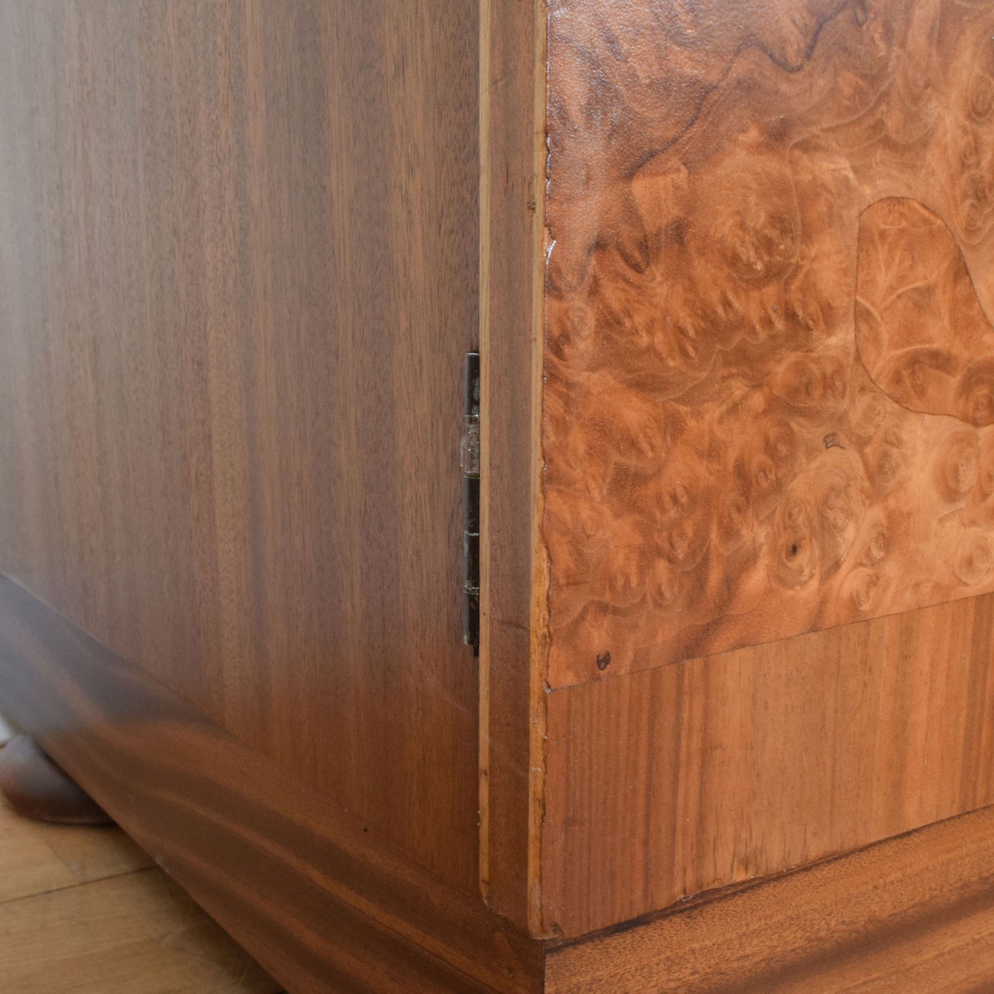 Walnut Ladies Wardrobe