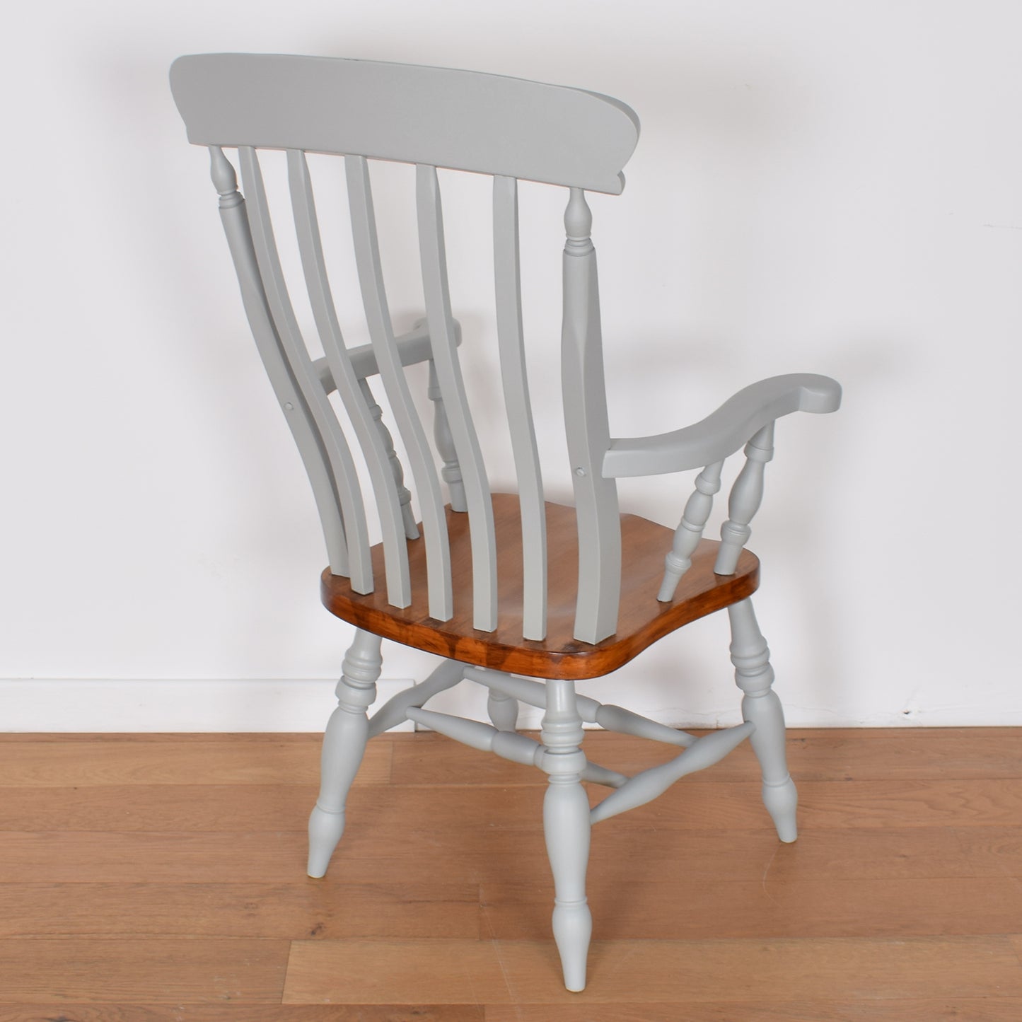 Painted Dining Table with Eight Chairs