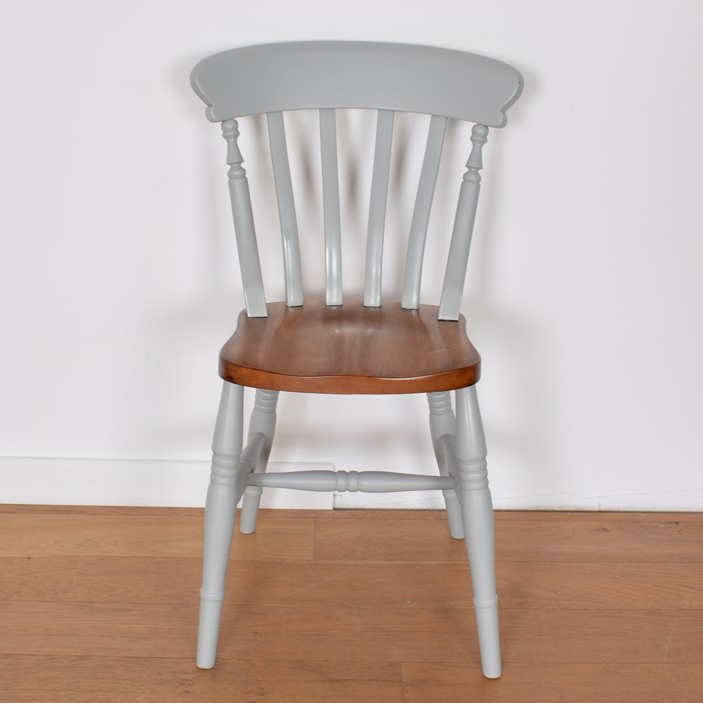 Painted Dining Table with Eight Chairs