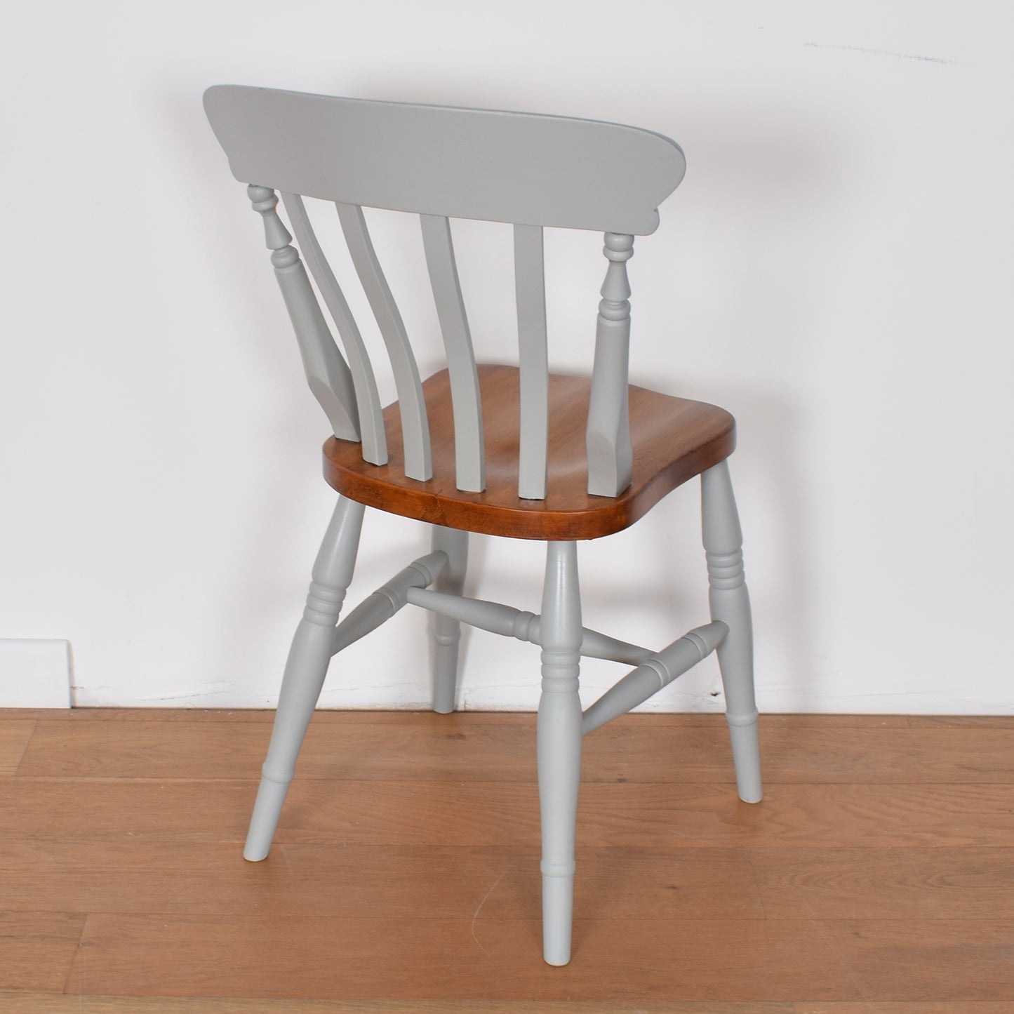 Painted Dining Table with Eight Chairs