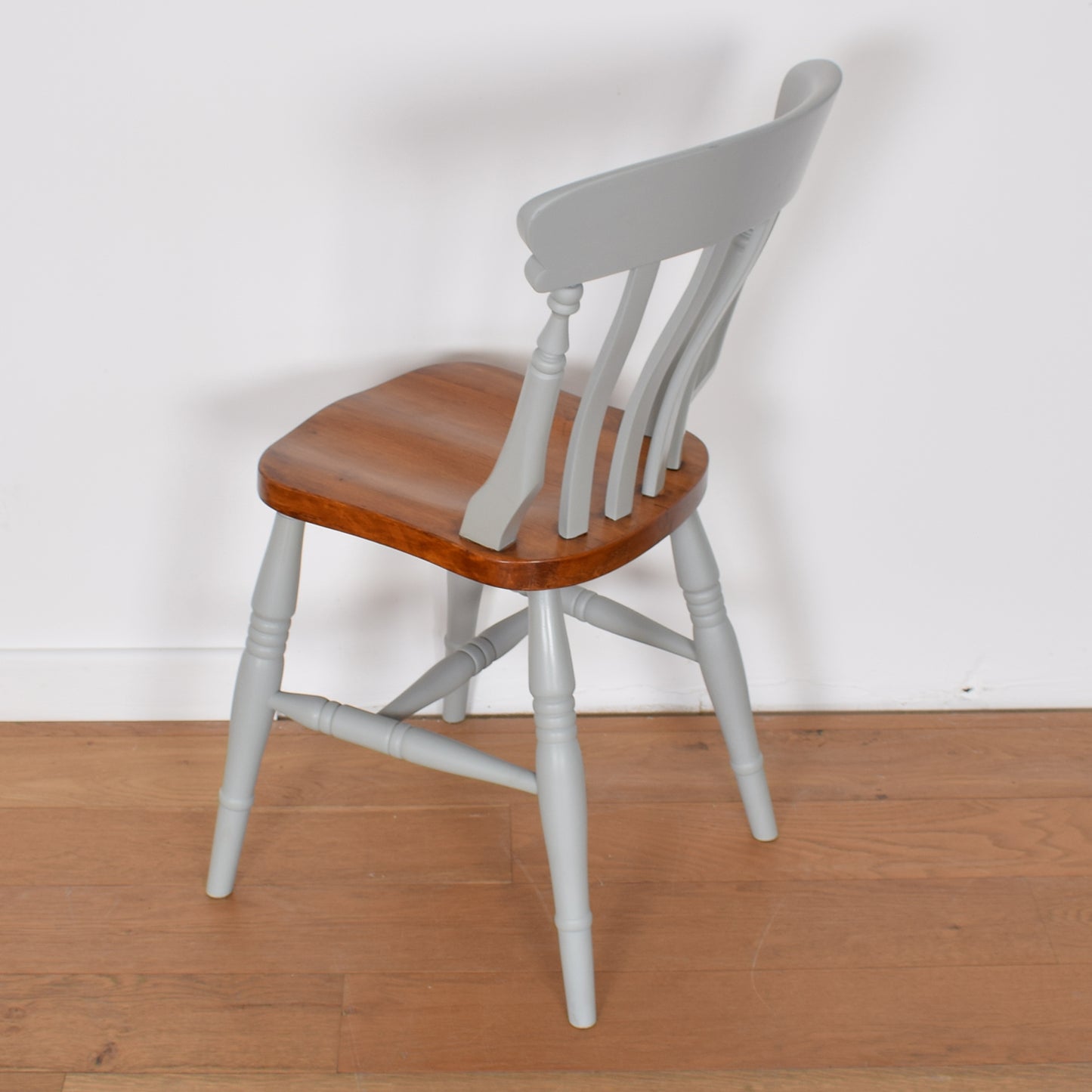 Painted Dining Table with Eight Chairs