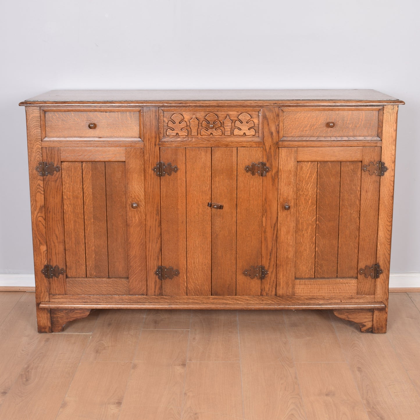 Restored Oak Sideboard