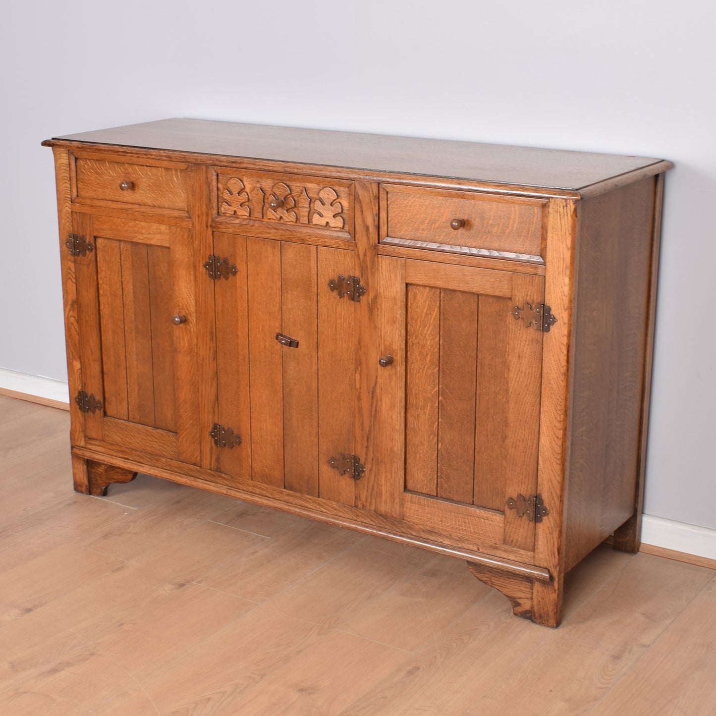 Restored Oak Sideboard