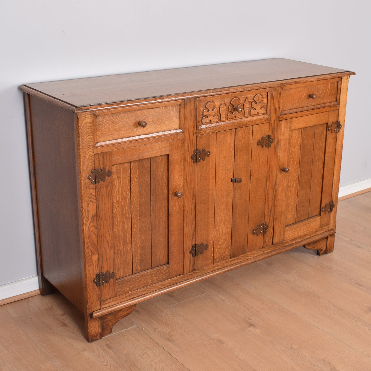 Restored Oak Sideboard