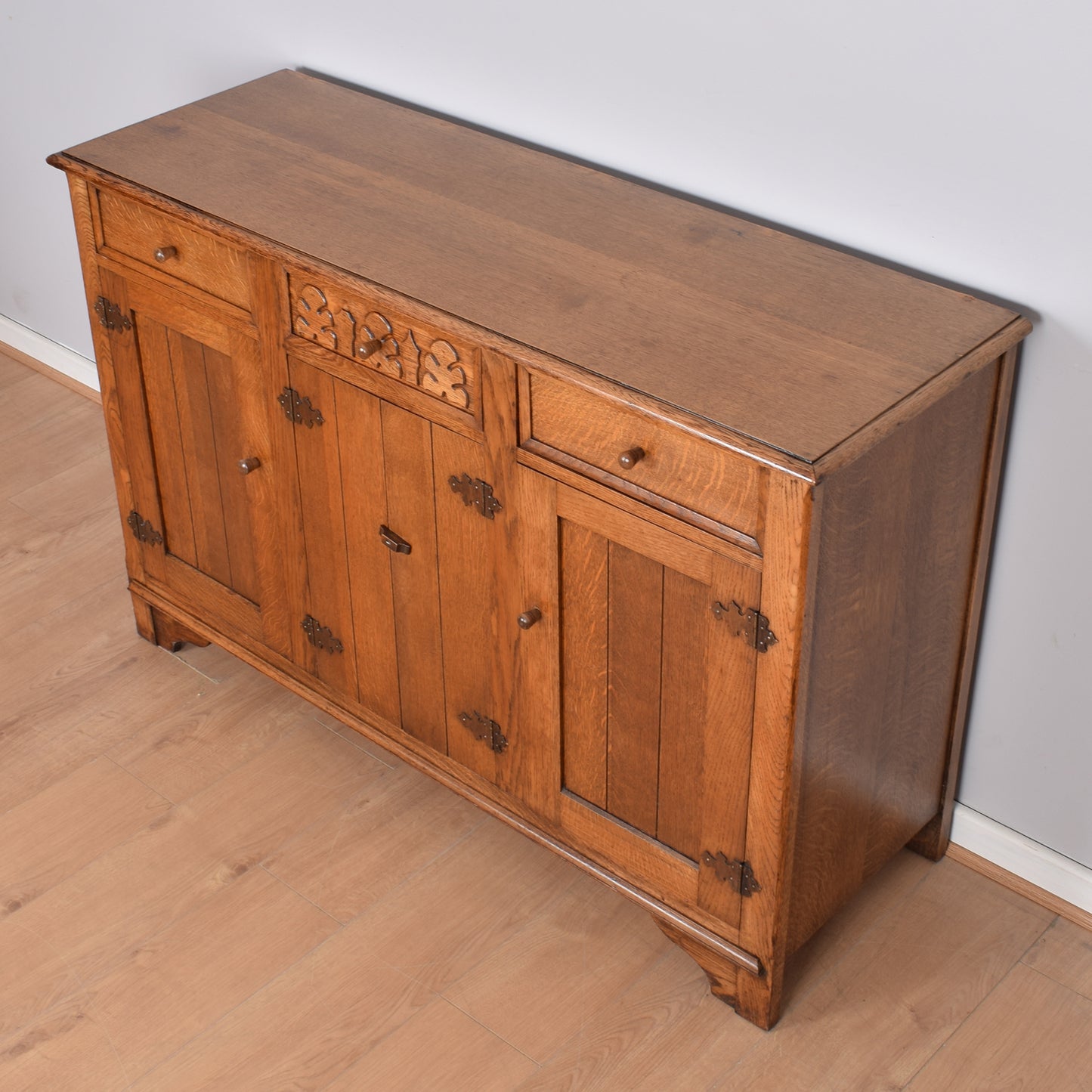 Restored Oak Sideboard