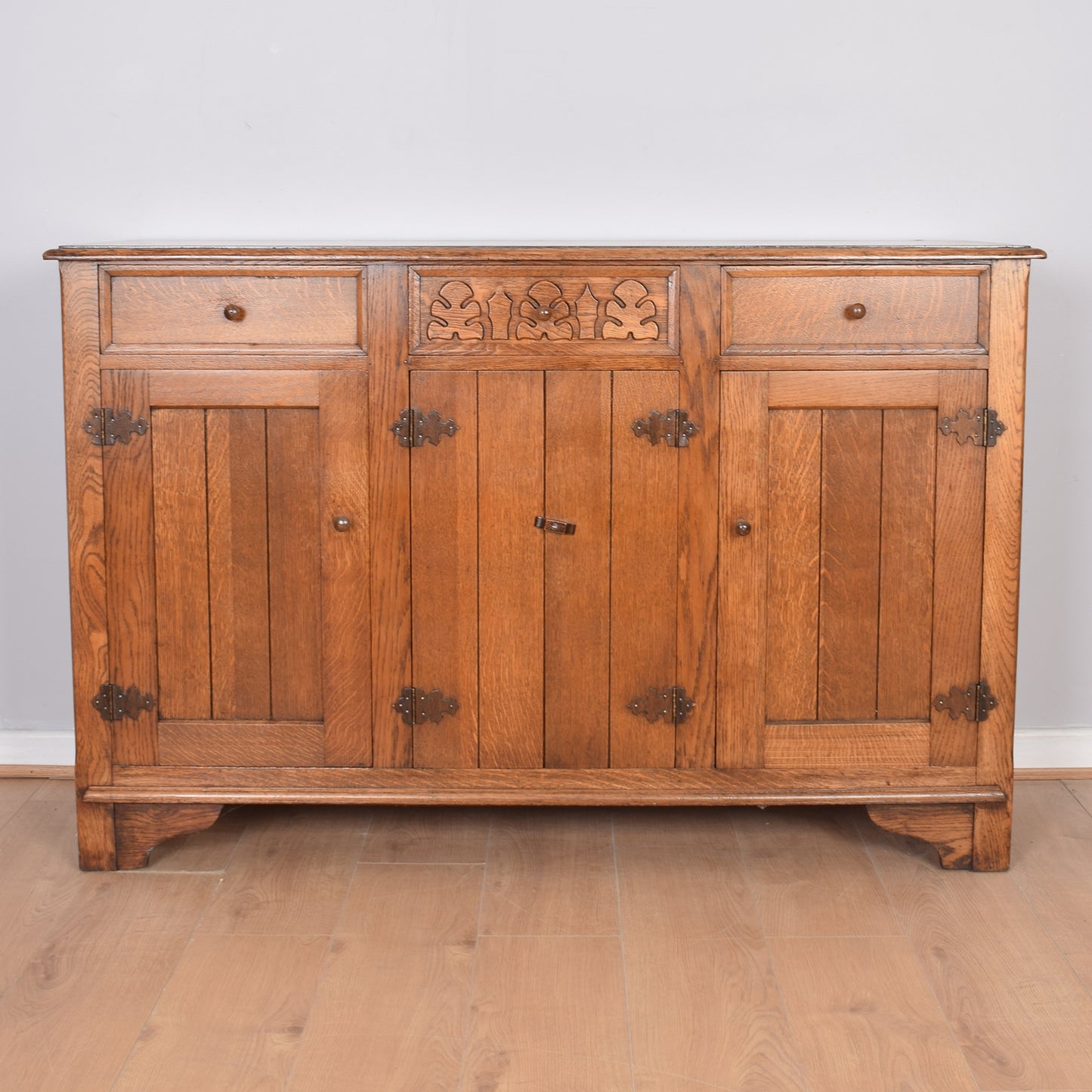 Restored Oak Sideboard