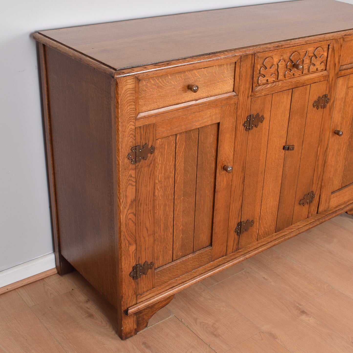 Restored Oak Sideboard