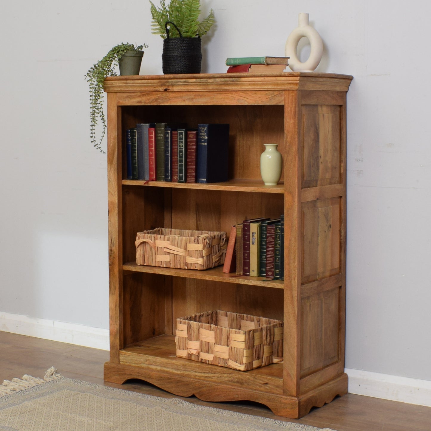 Solid Wood Mango Bookcase