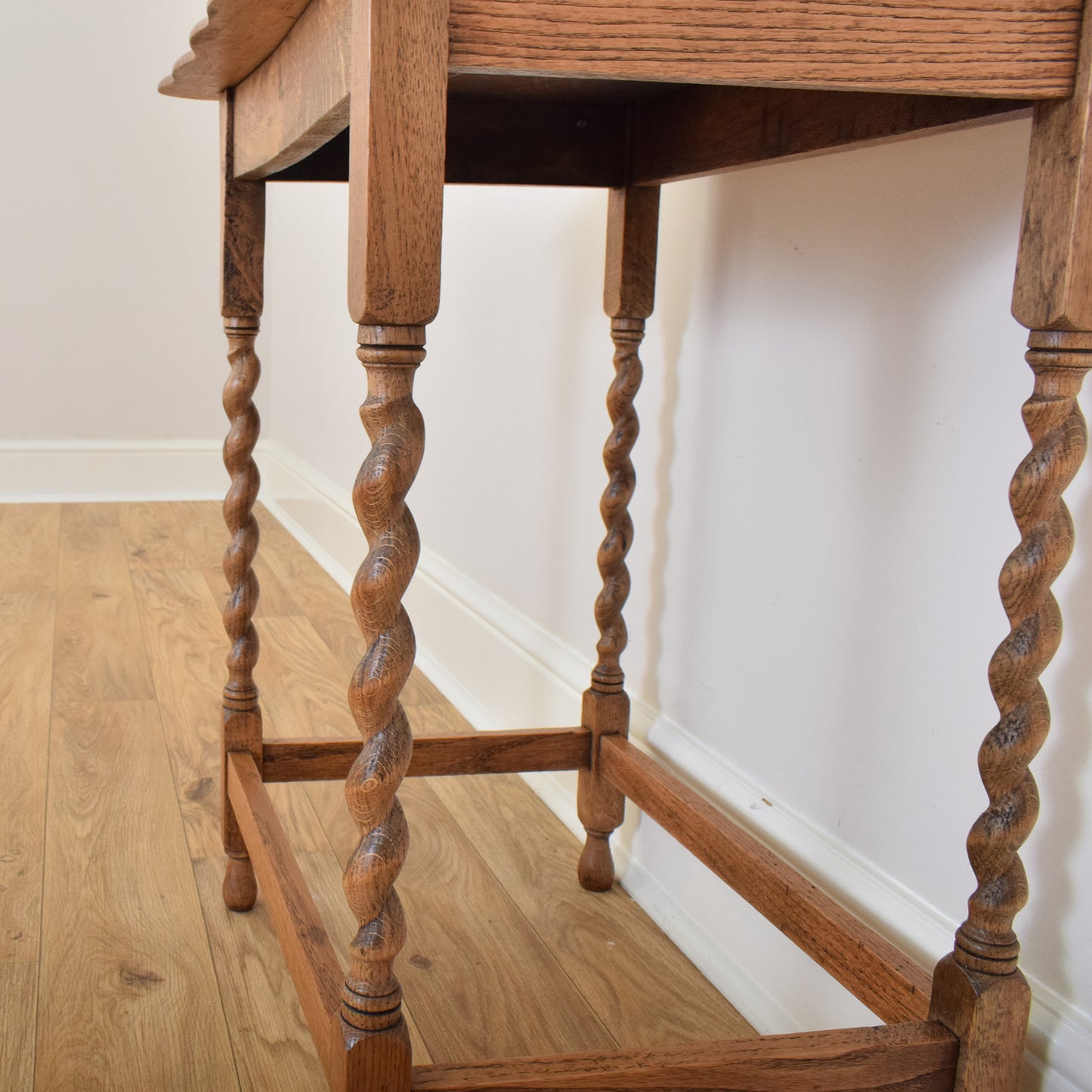 Restored Oak Occasional Table