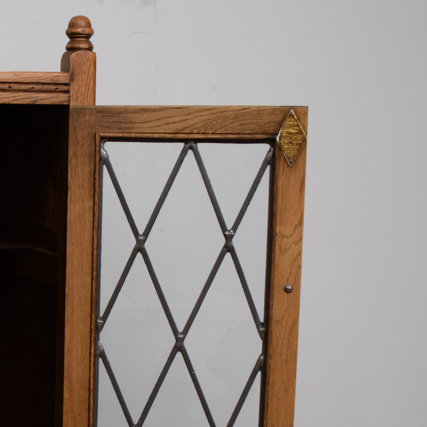 Old Charm Oak Serving Trolley