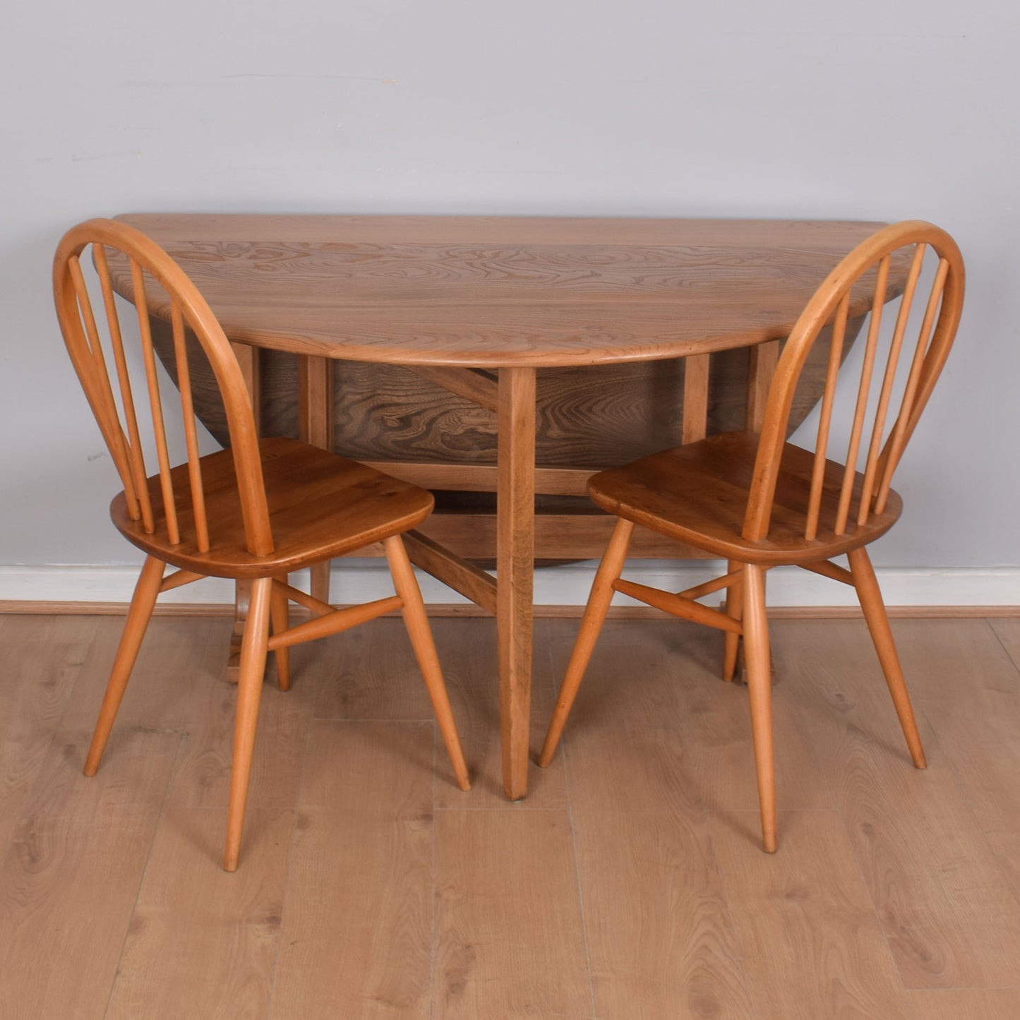 Ercol Dining Table with Four Chairs