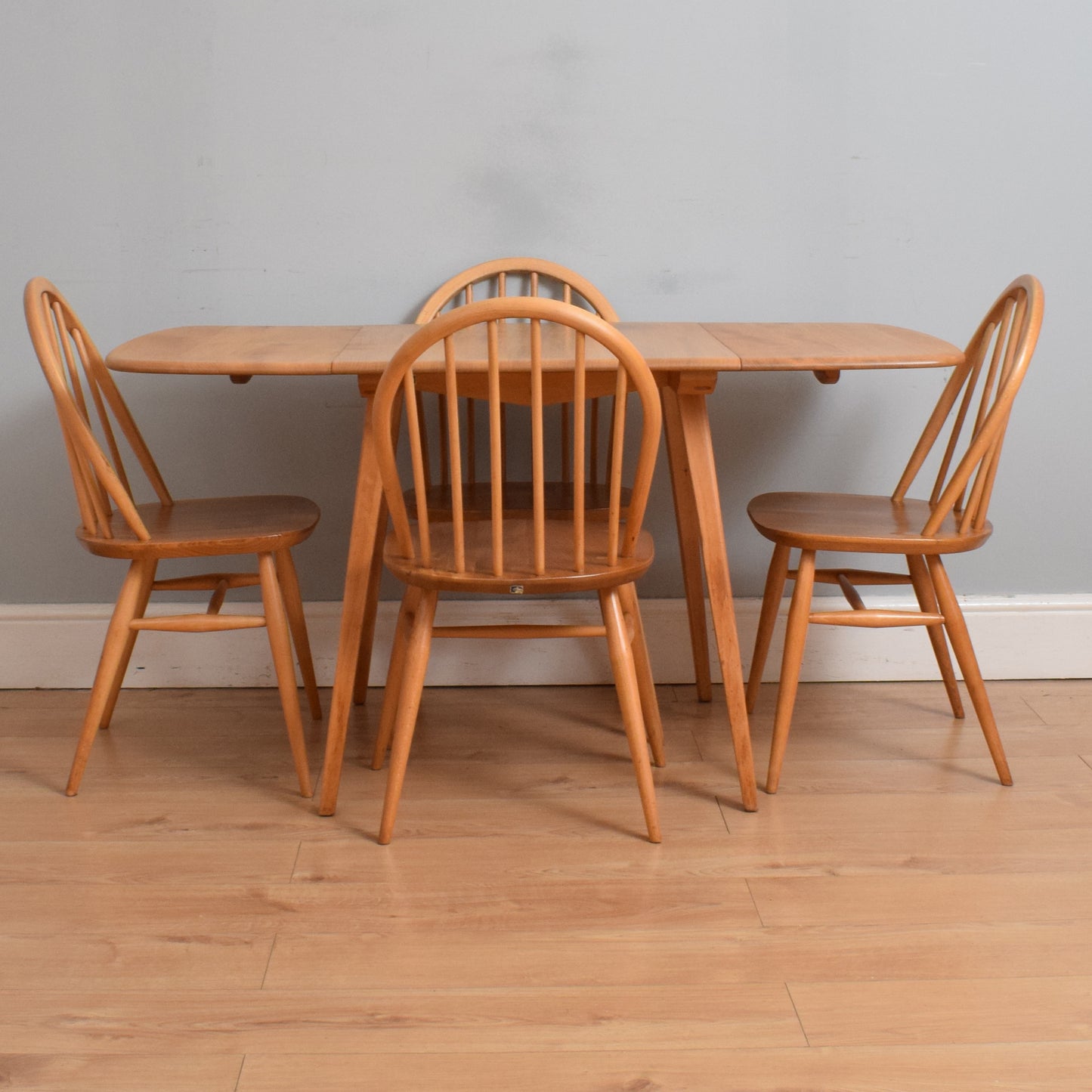 Ercol Model 383 Table and Four Chairs