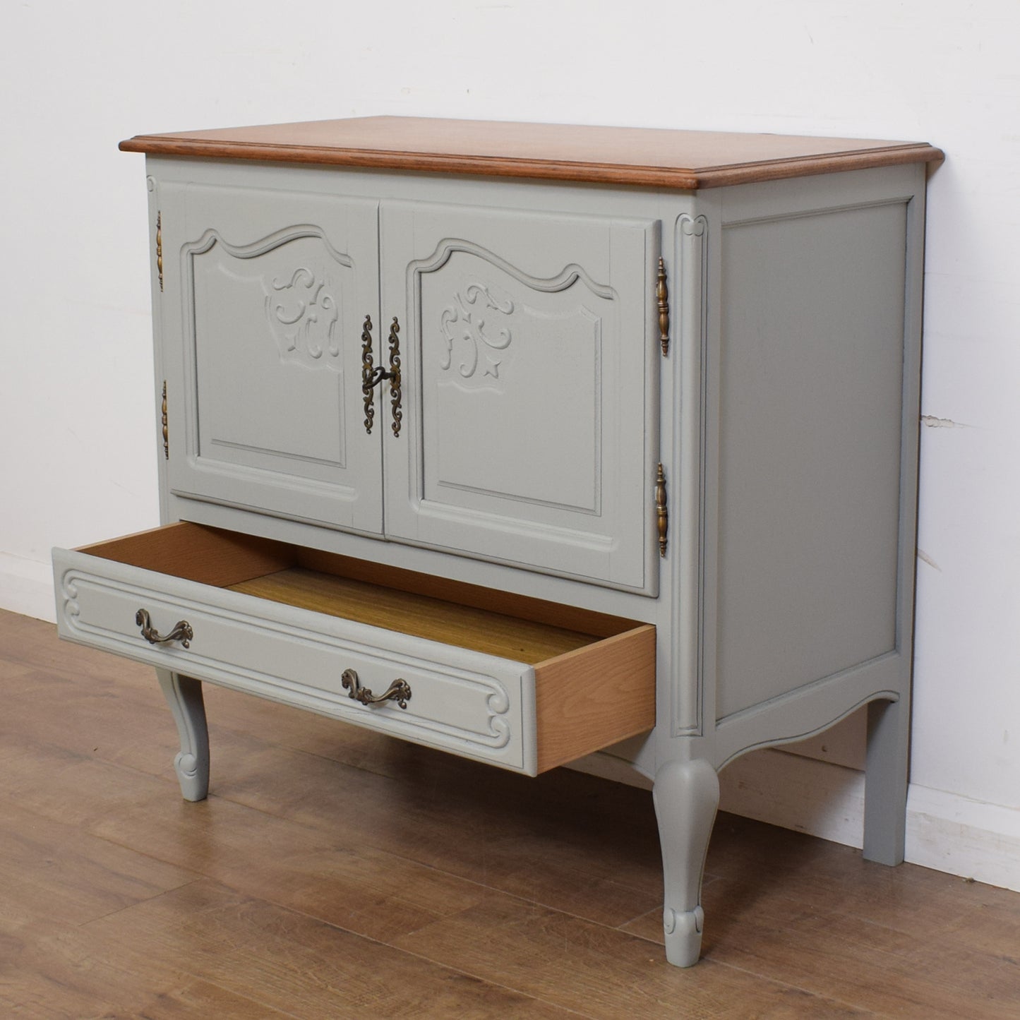 Painted French Cabinet