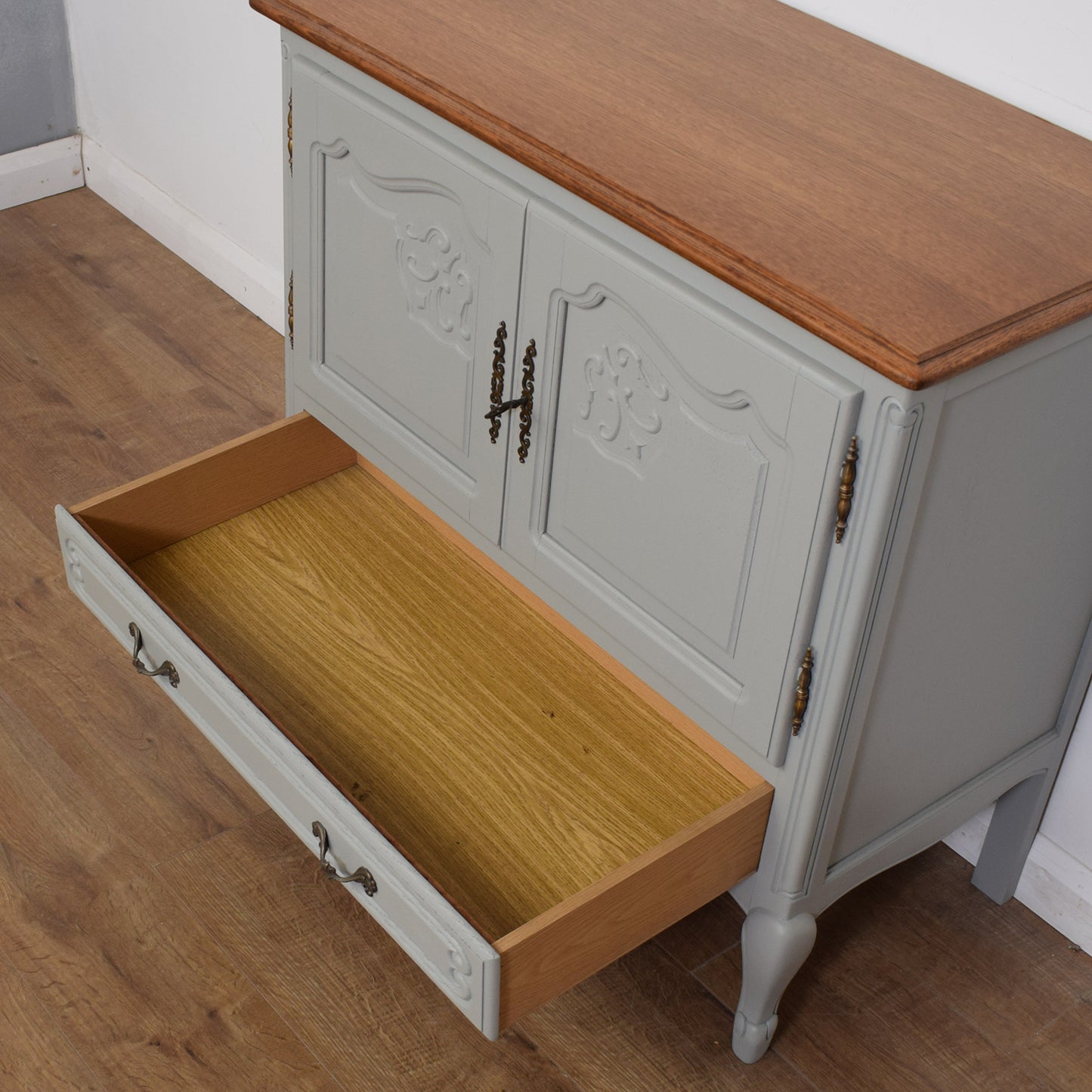 Painted French Cabinet