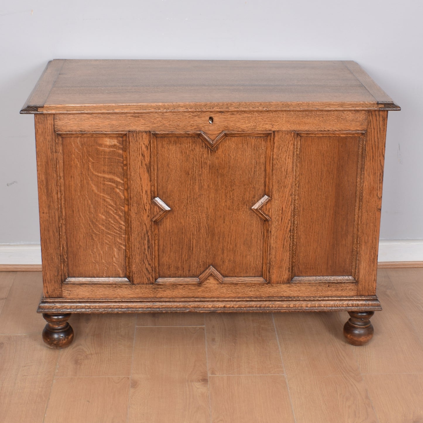Oak Blanket Box