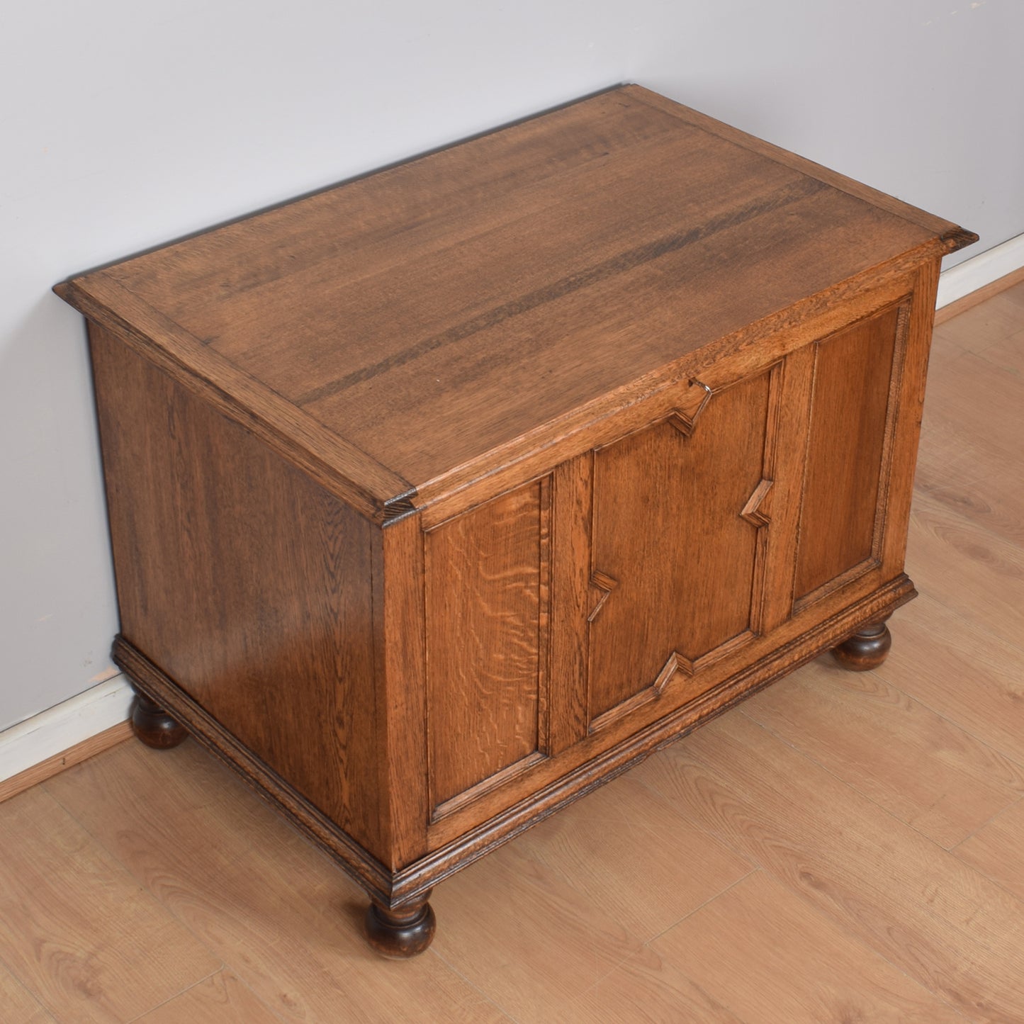 Oak Blanket Box