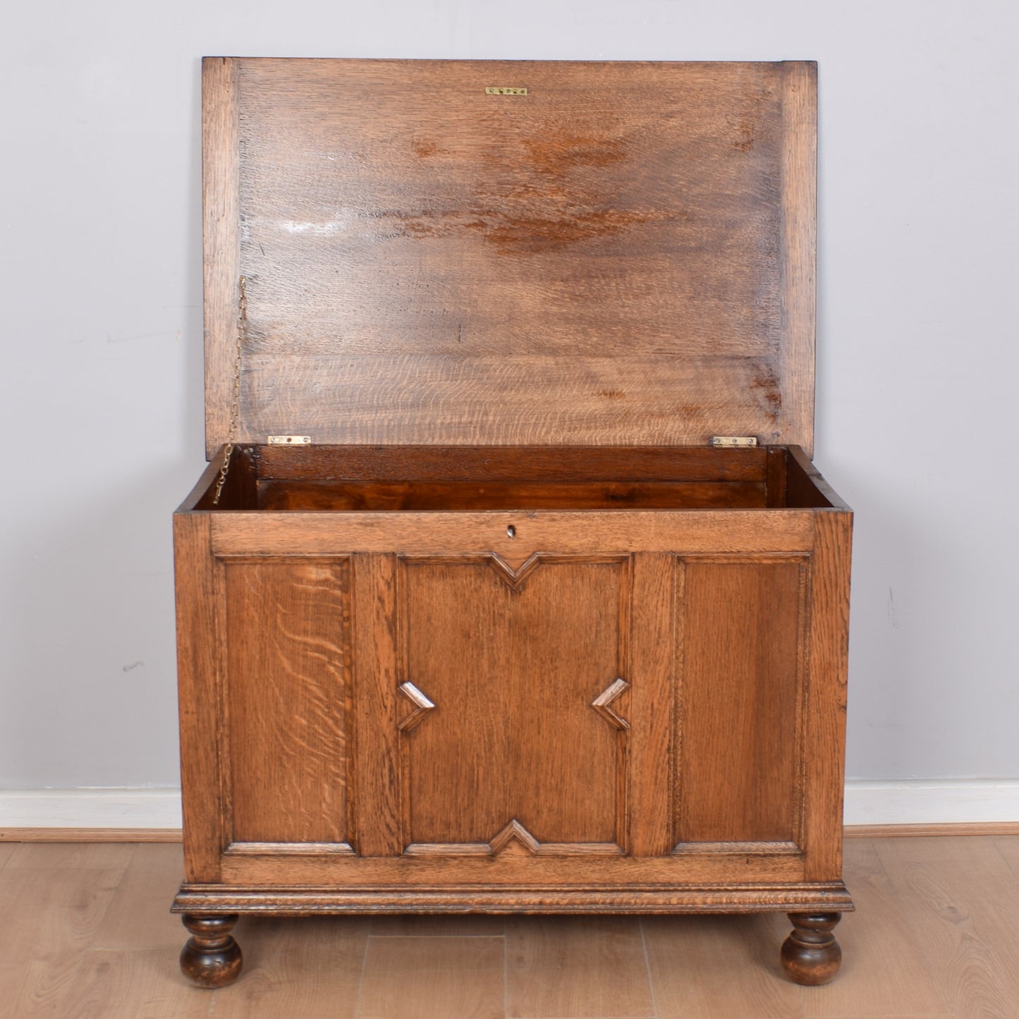 Oak Blanket Box