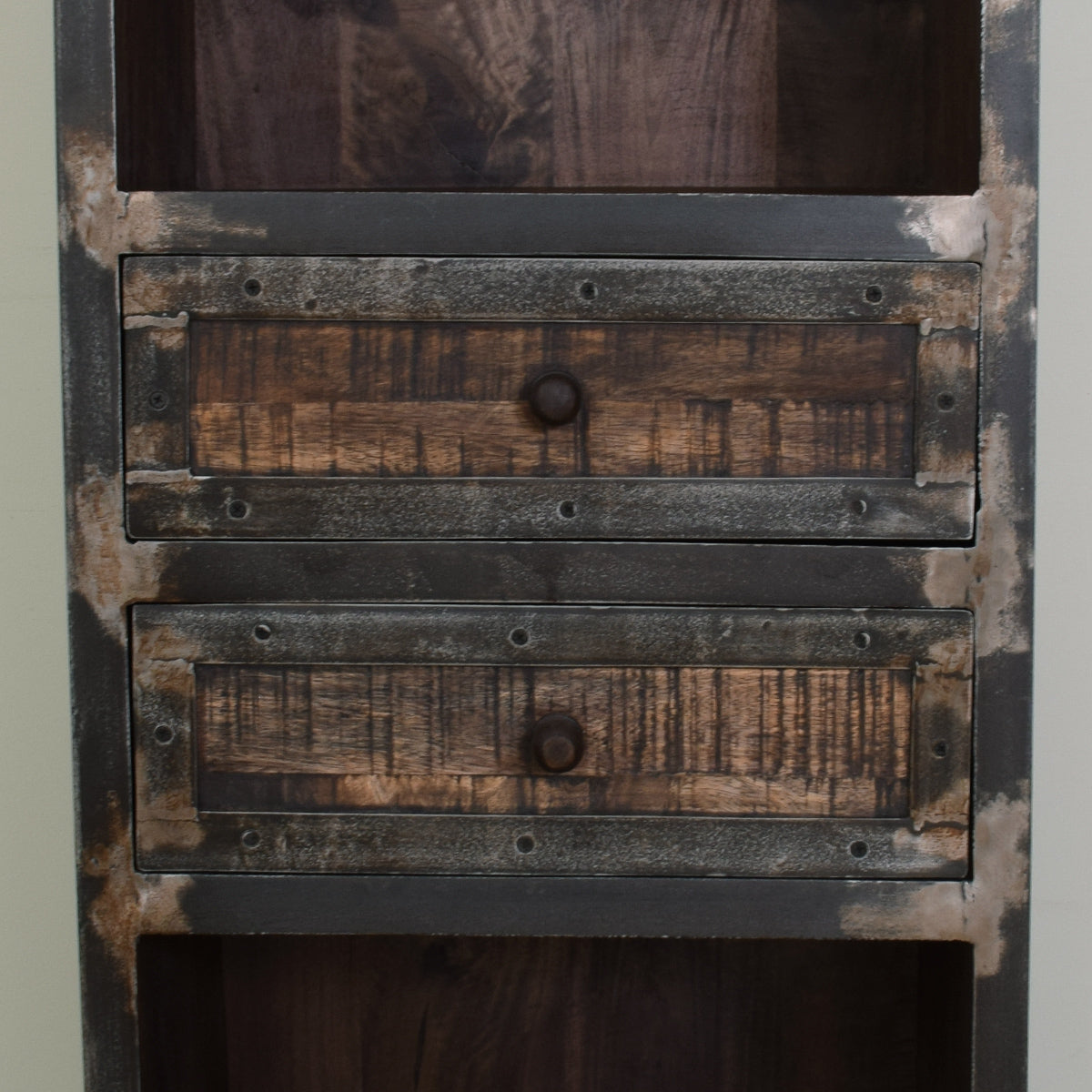 Mango & Steel Tall Bookcase