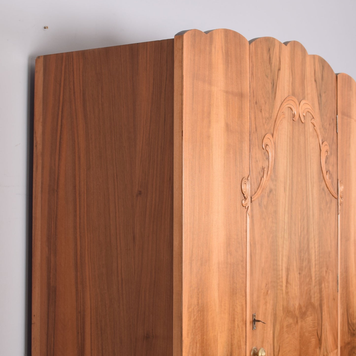 Walnut Veneered Wardrobe