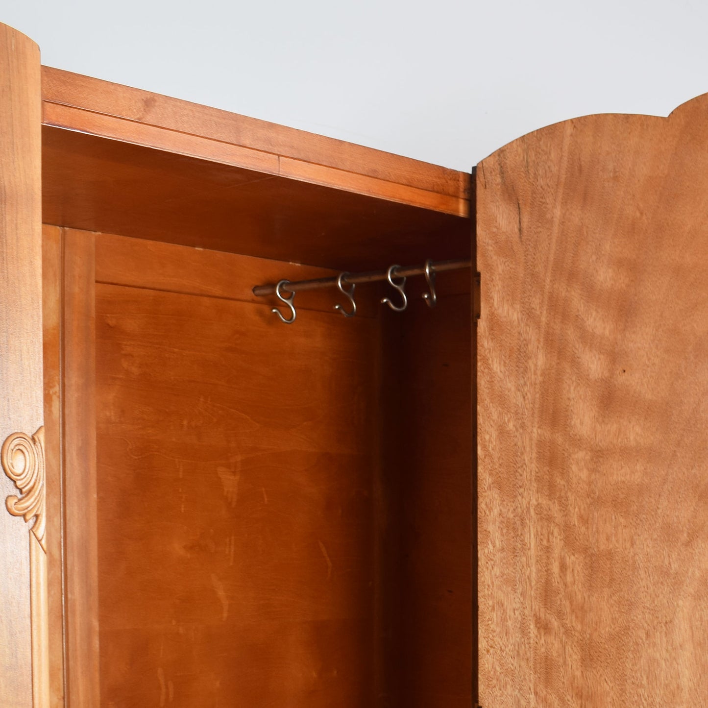 Walnut Veneered Wardrobe