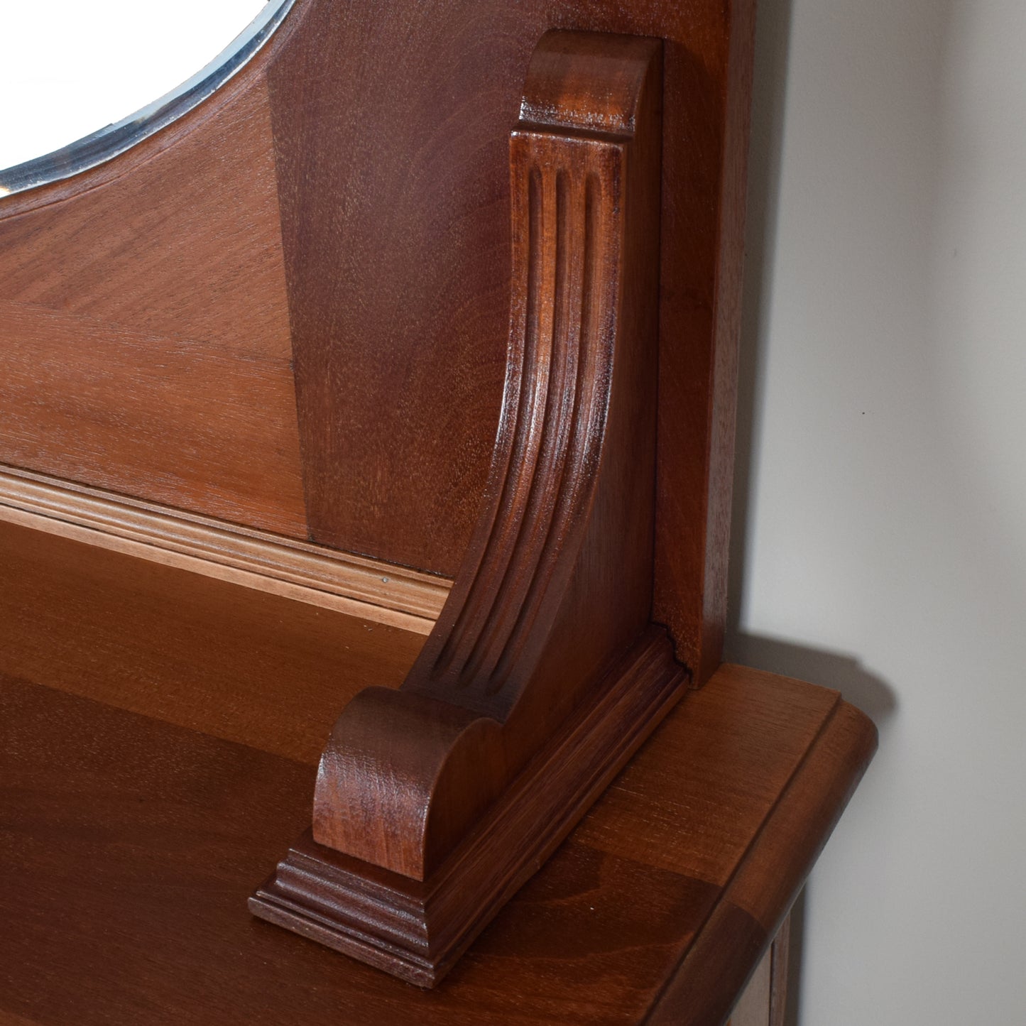Mahogany Mirrored Sideboard