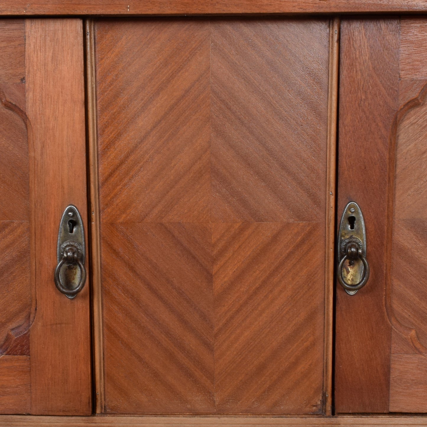 Mahogany Mirrored Sideboard