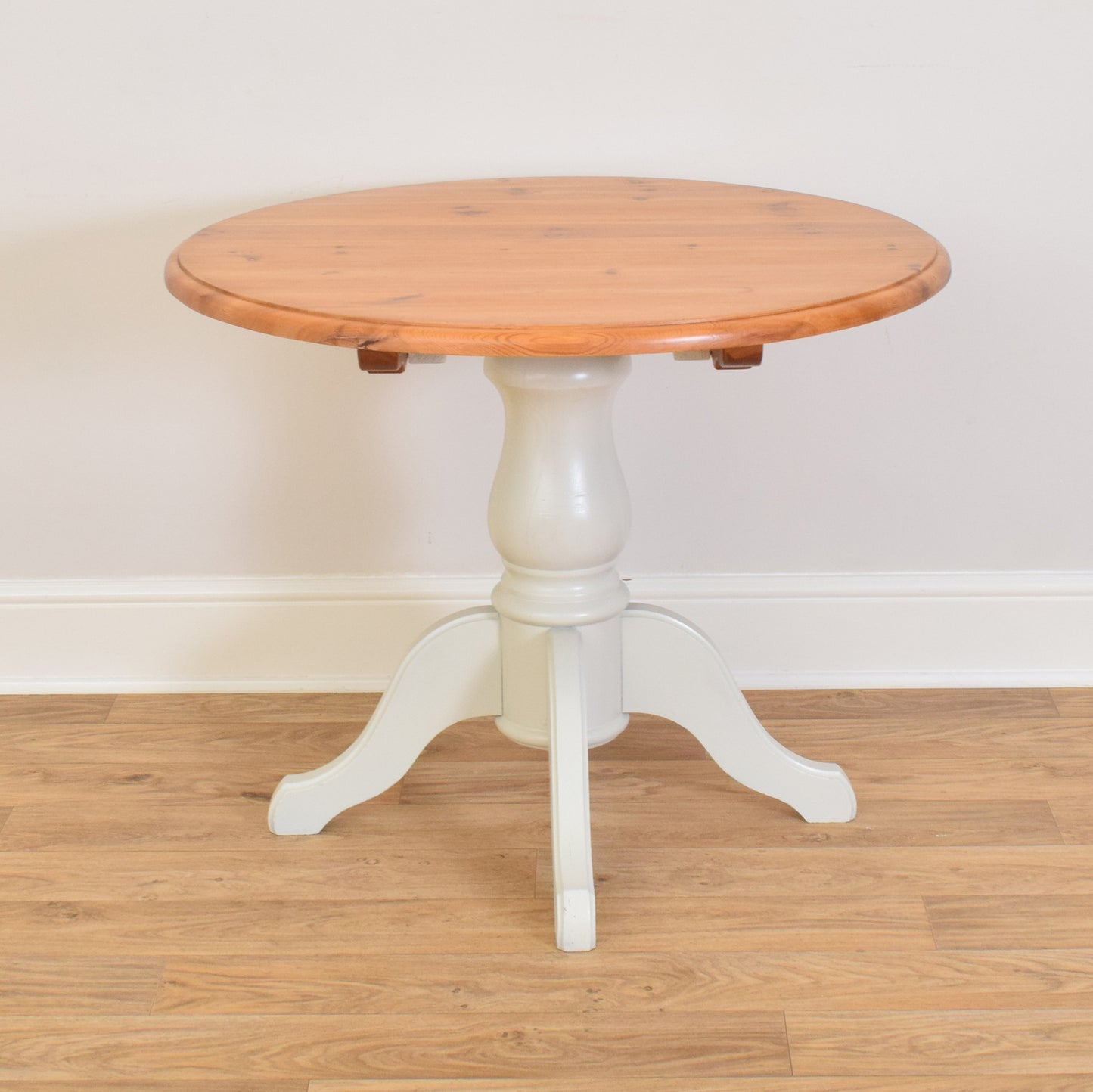 Painted Pine Table and Four Chairs