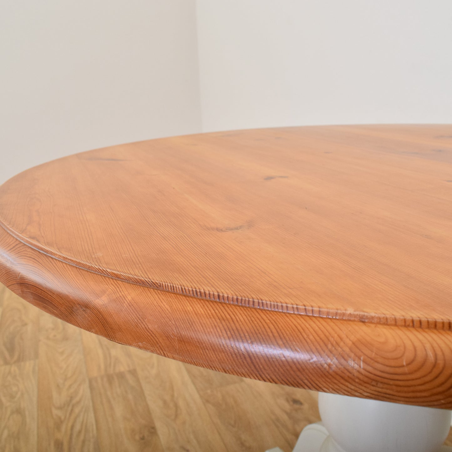 Painted Pine Table and Four Chairs