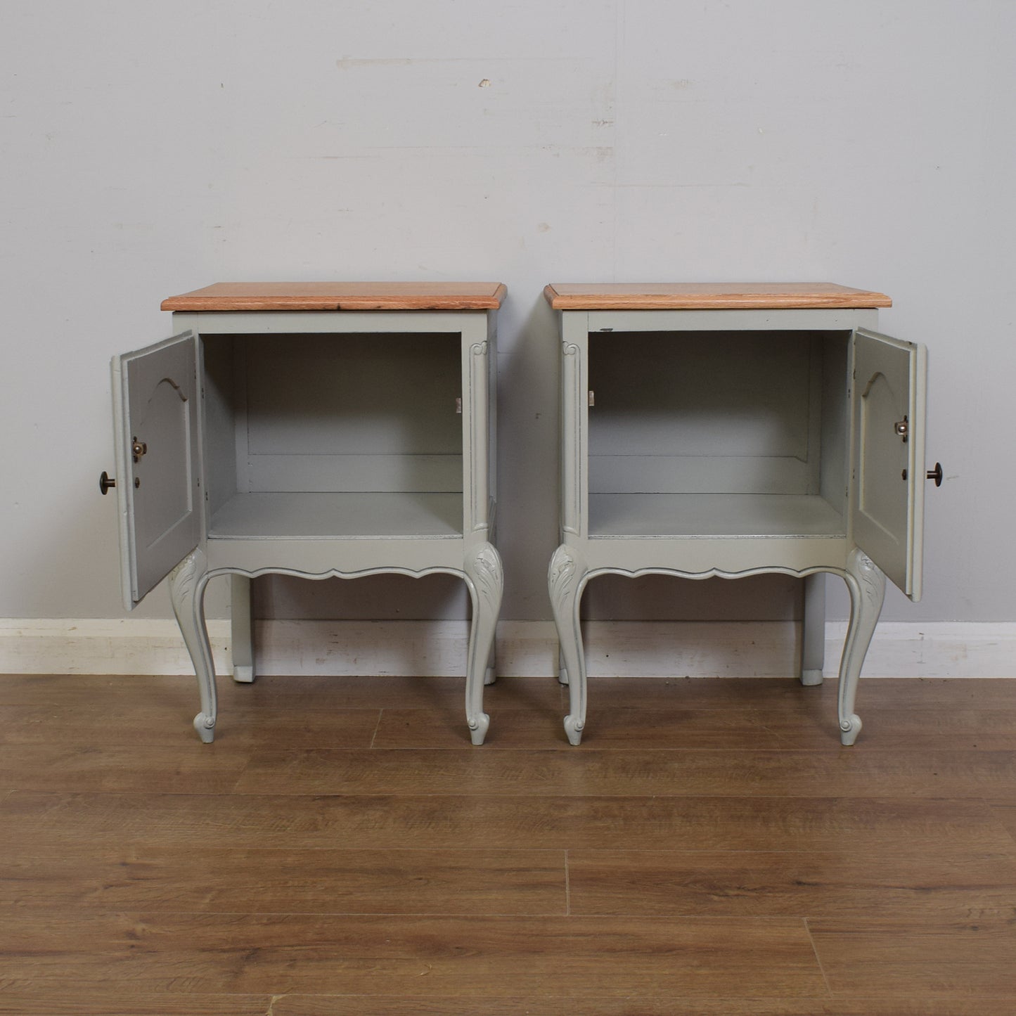 Painted French Bedsides