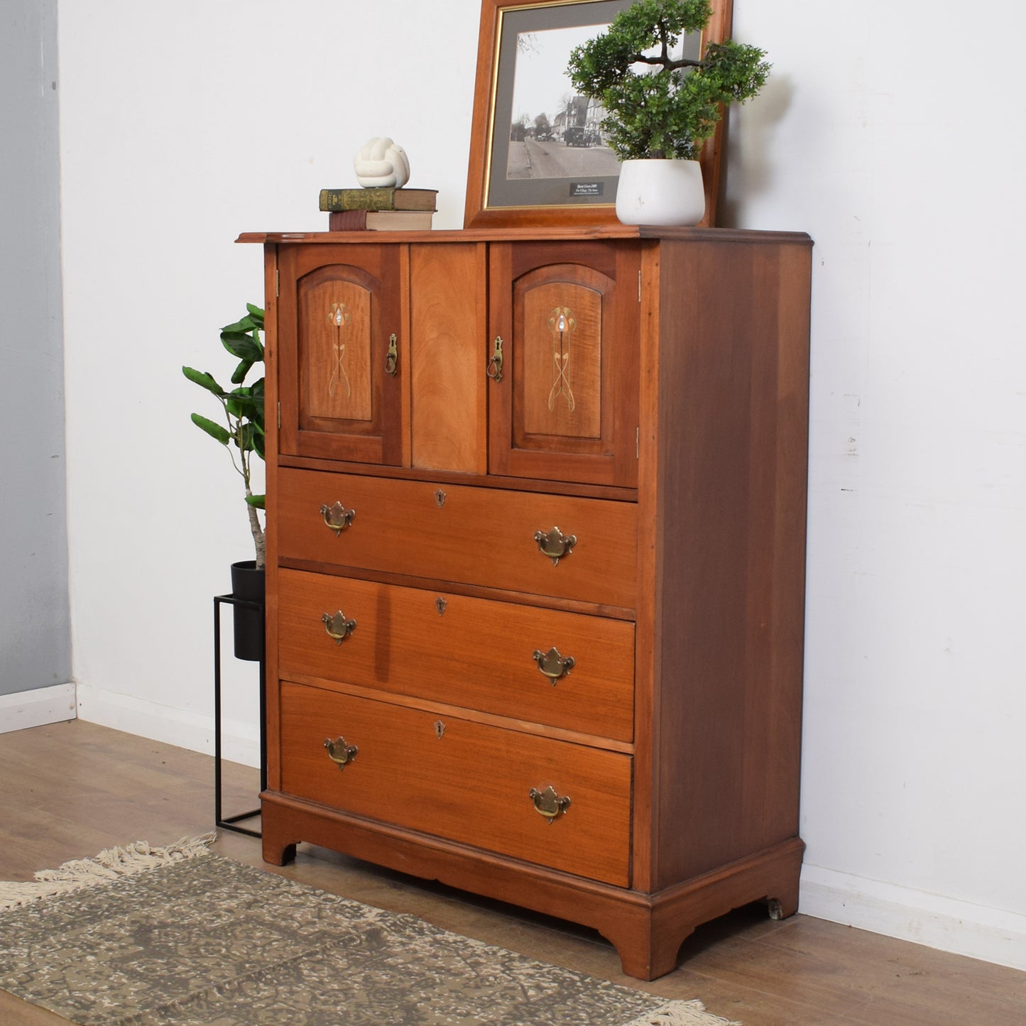 Antique Mahogany Tallboy