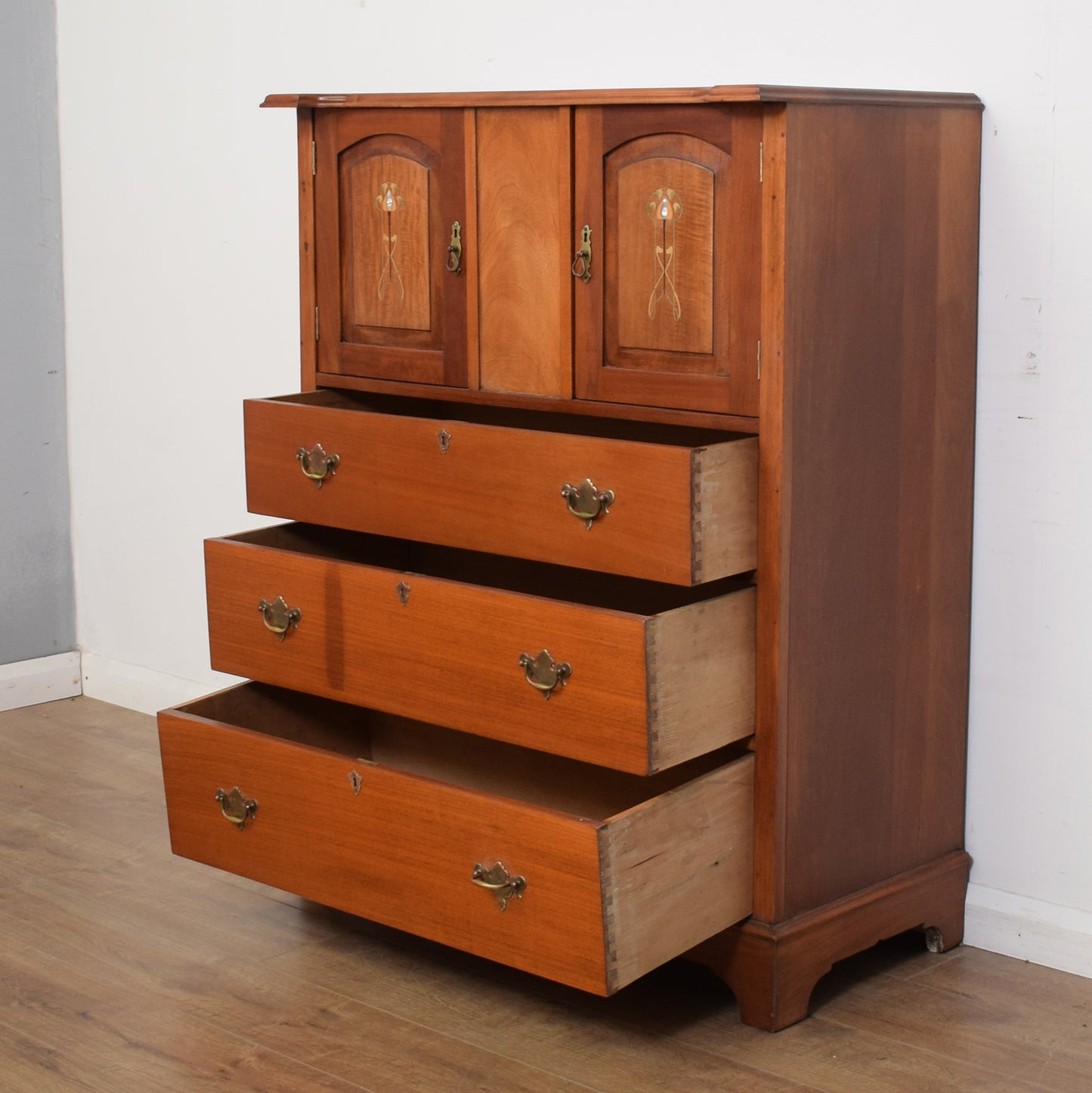 Antique Mahogany Tallboy
