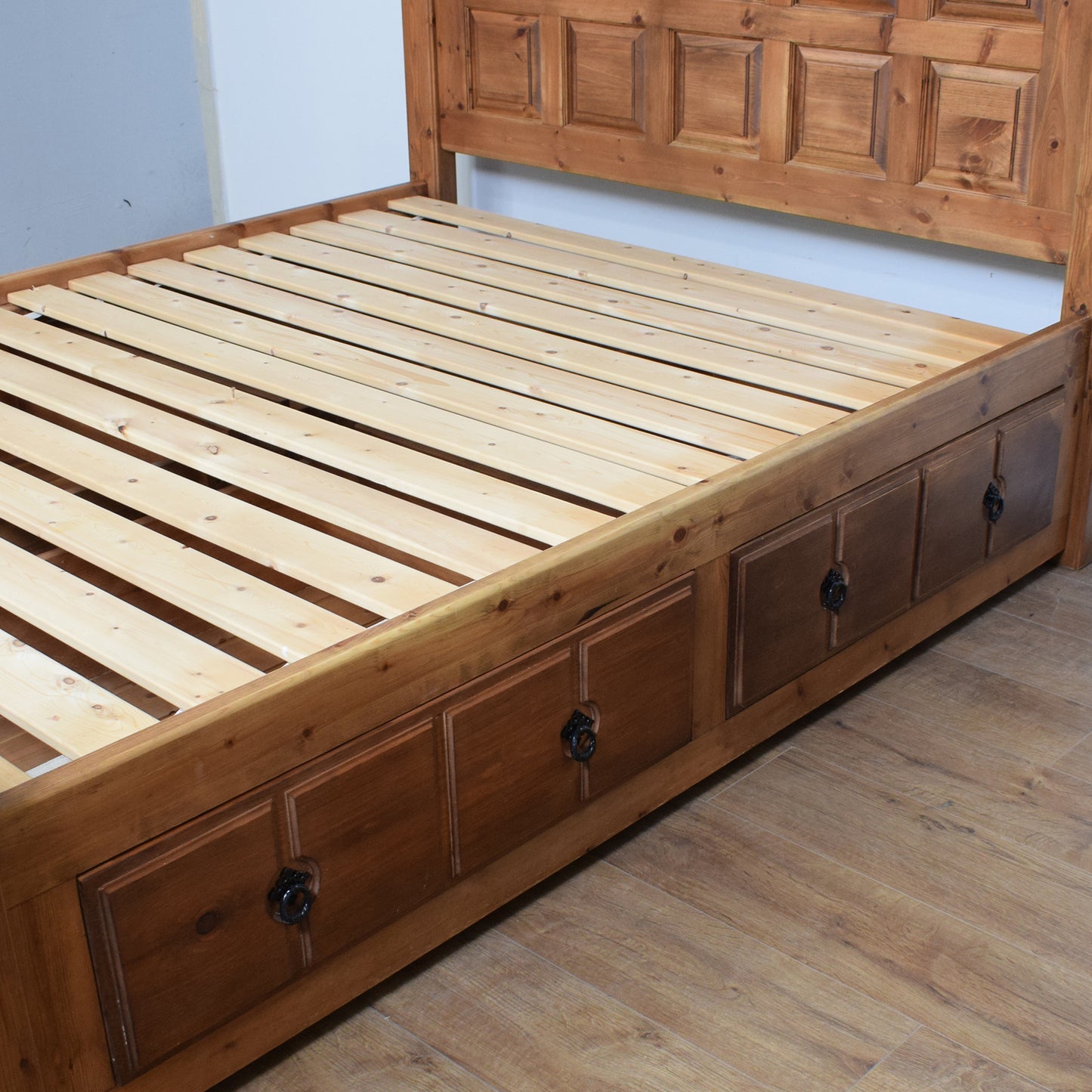Solid Pine King Size Four Poster Bed
