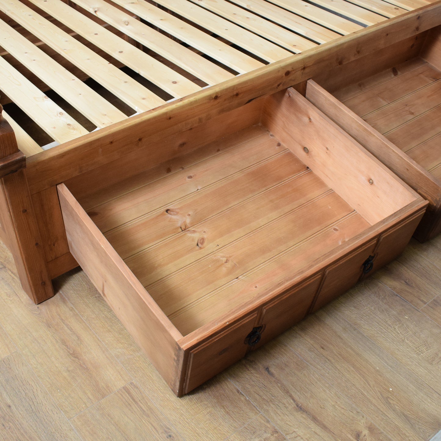 Solid Pine King Size Four Poster Bed