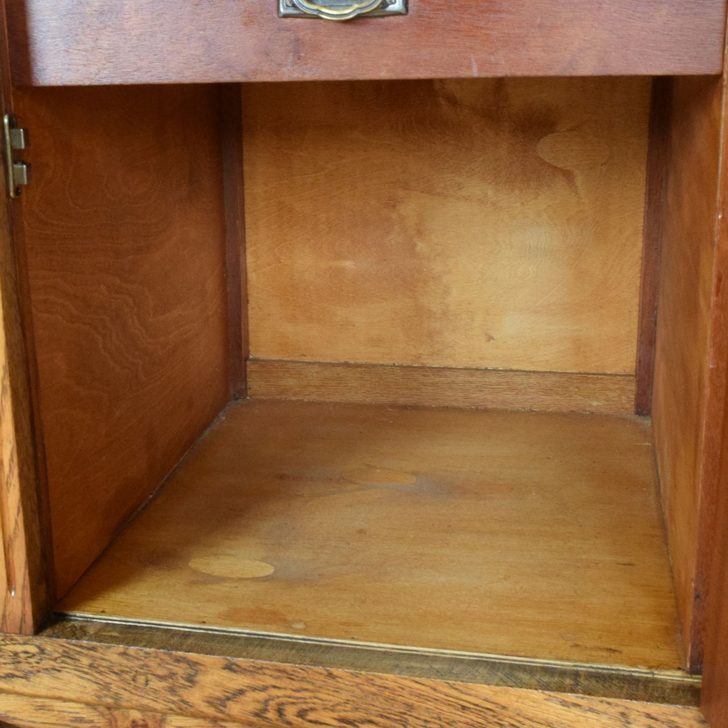 Carved Oak Sideboard