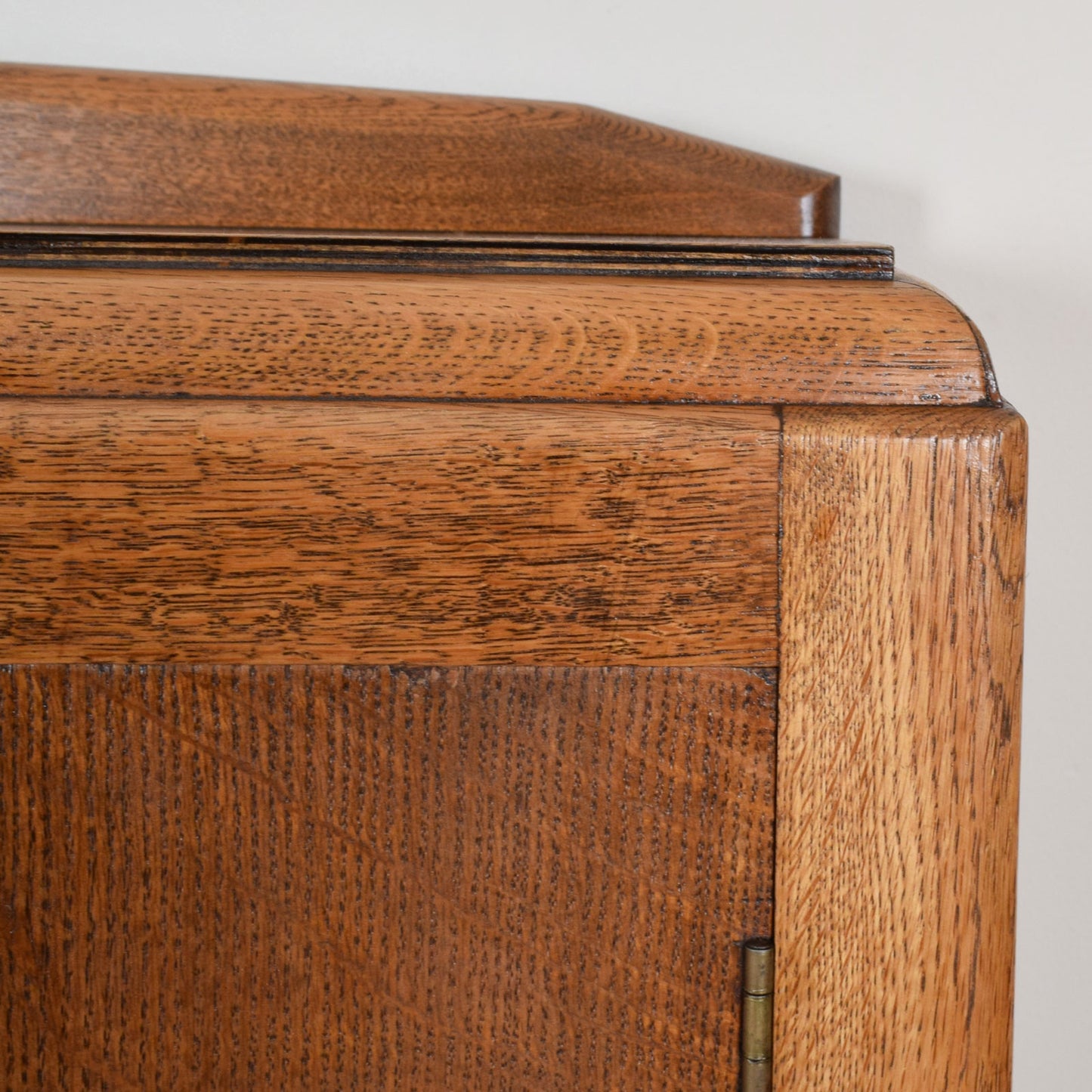 Carved Oak Sideboard