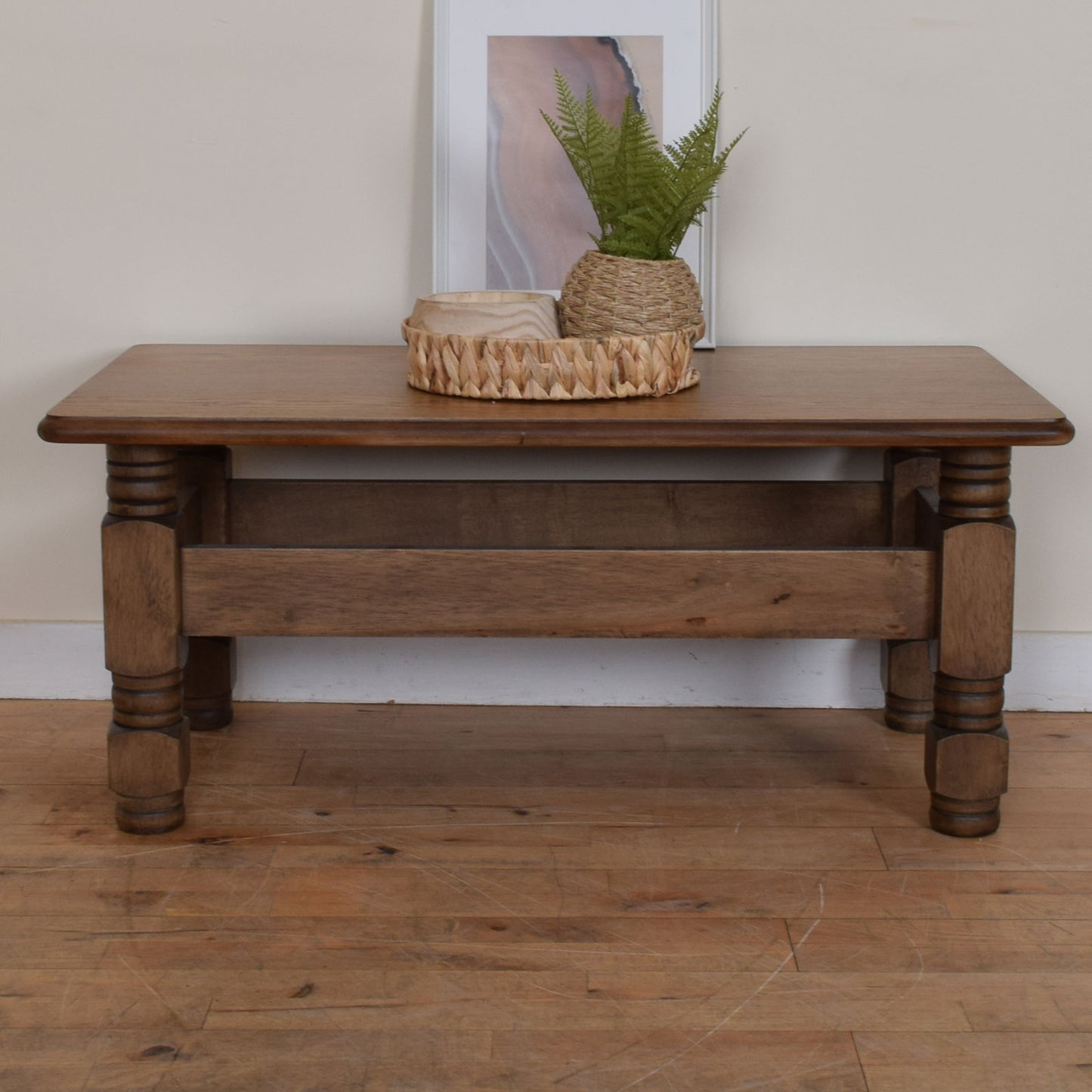 Restored Oak Coffee Table