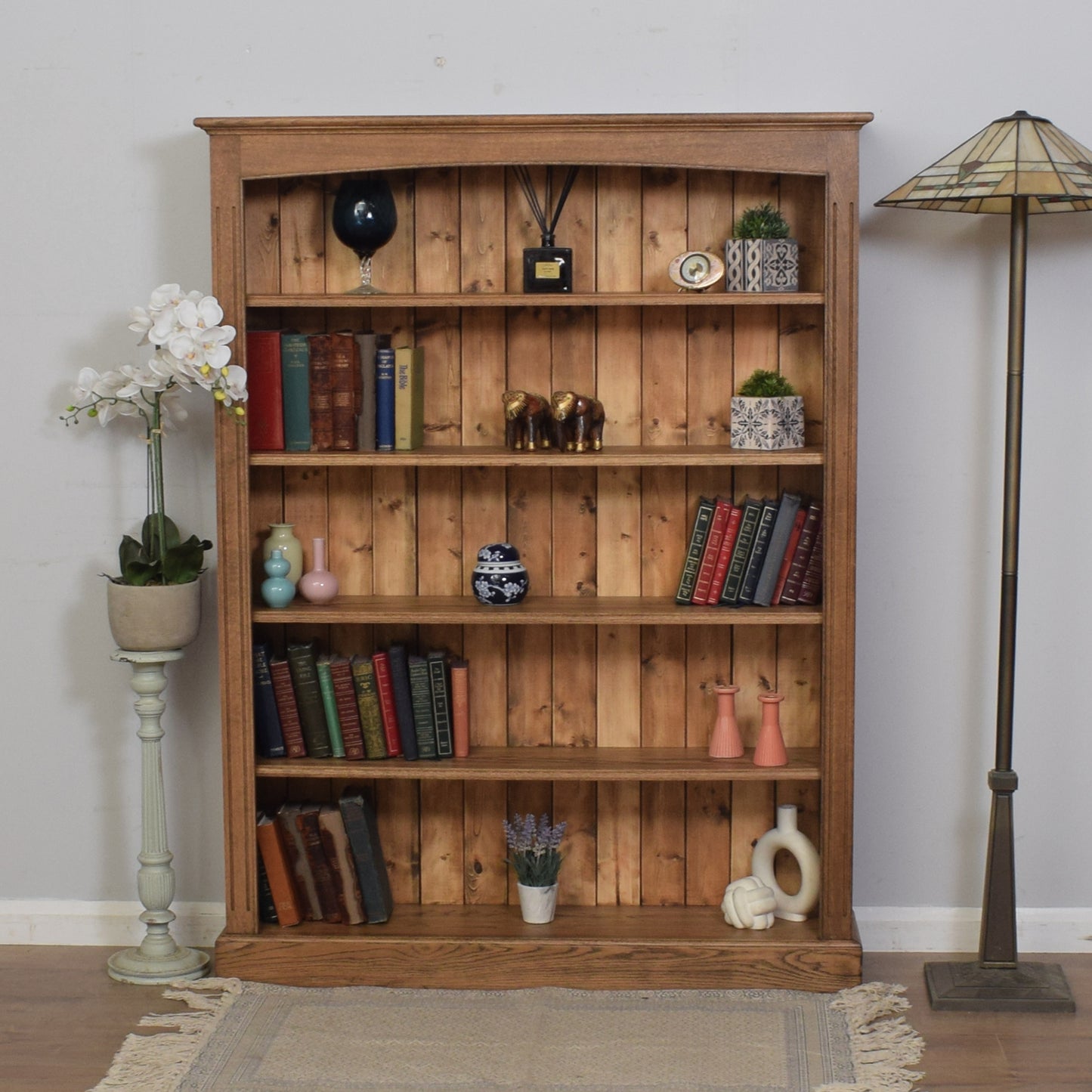 Restored Oak Bookcase