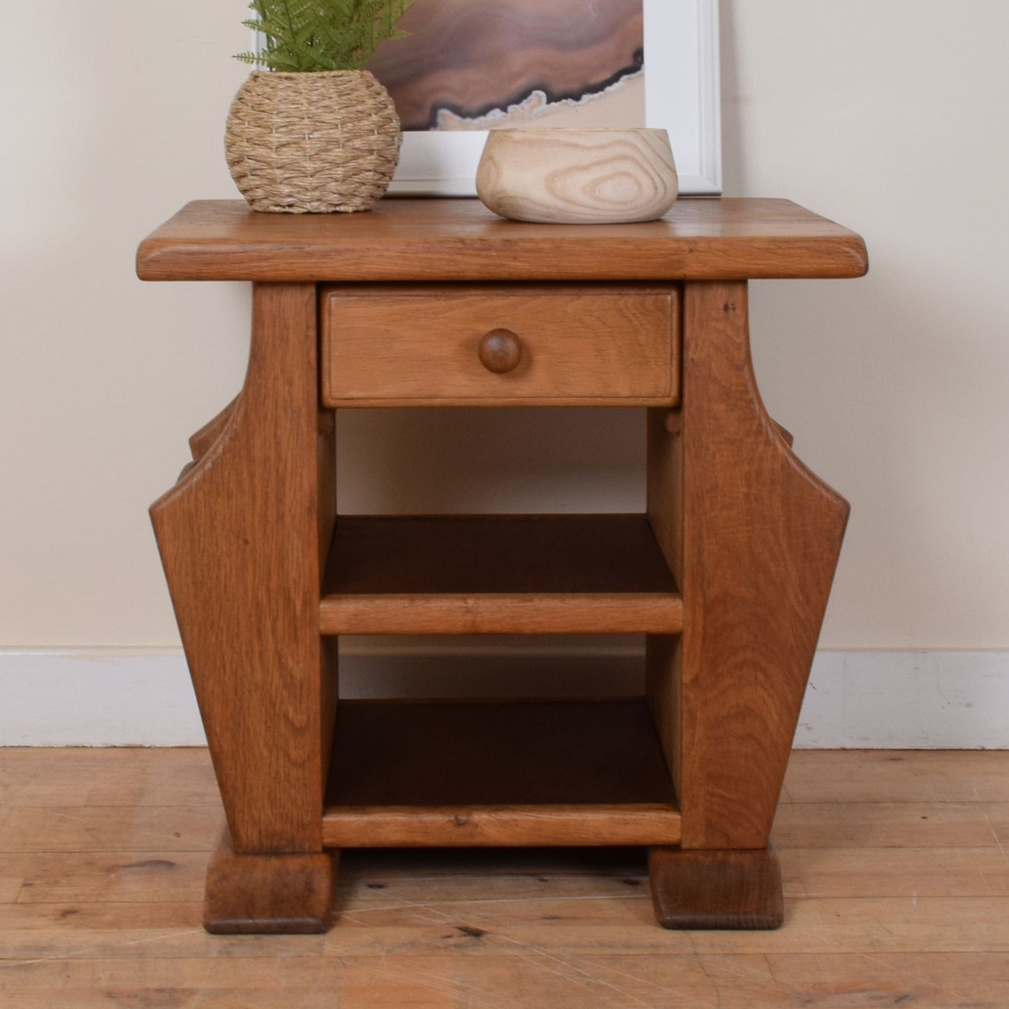 Dutch Oak Side Table