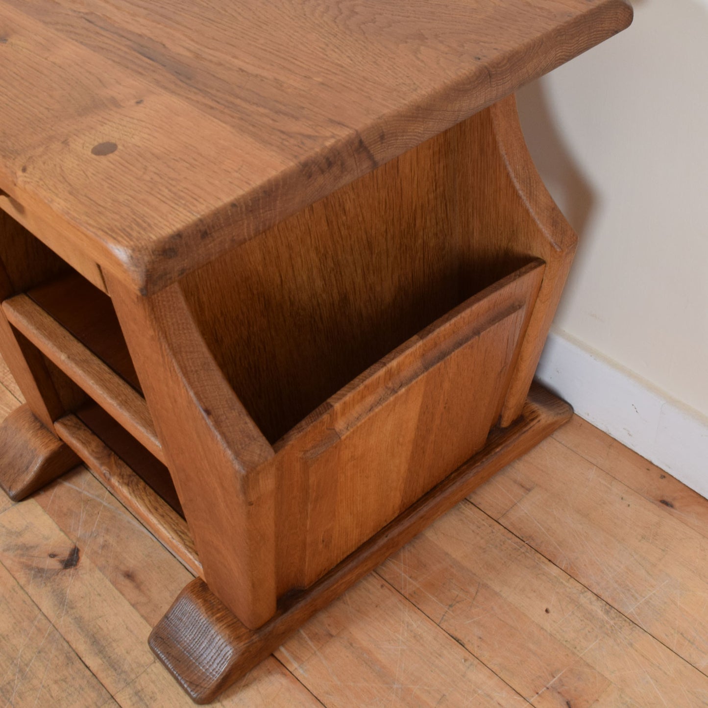 Dutch Oak Magazine Rack