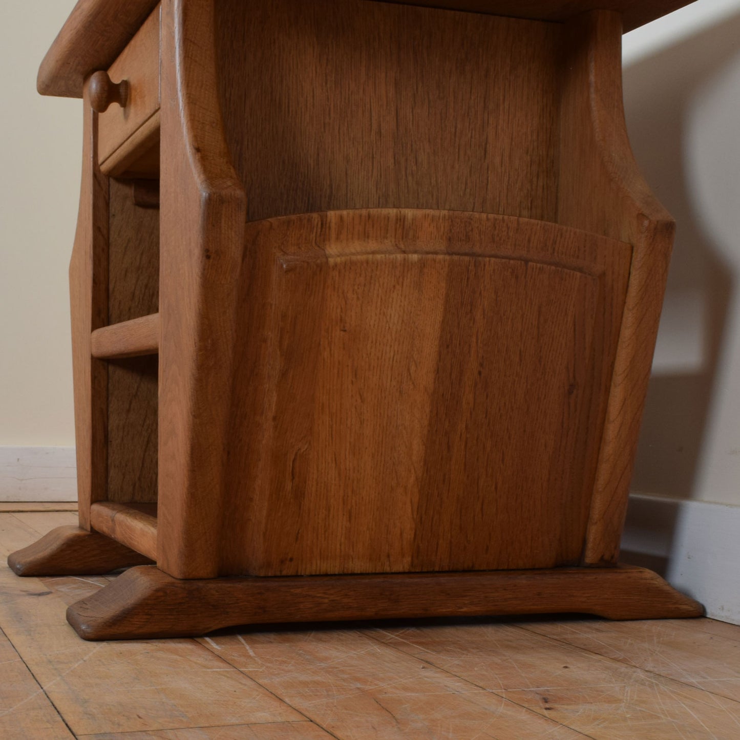 Dutch Oak Magazine Rack