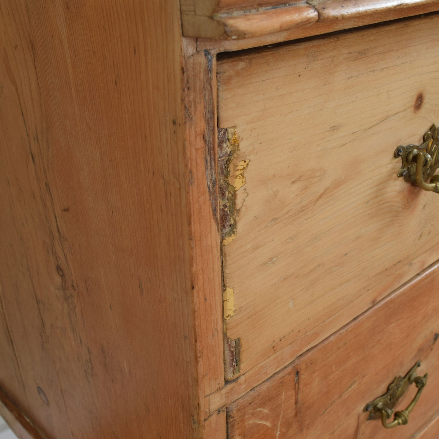 Rustic Pine Chest of Drawers