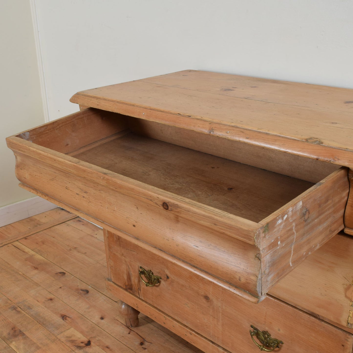 Rustic Pine Chest of Drawers